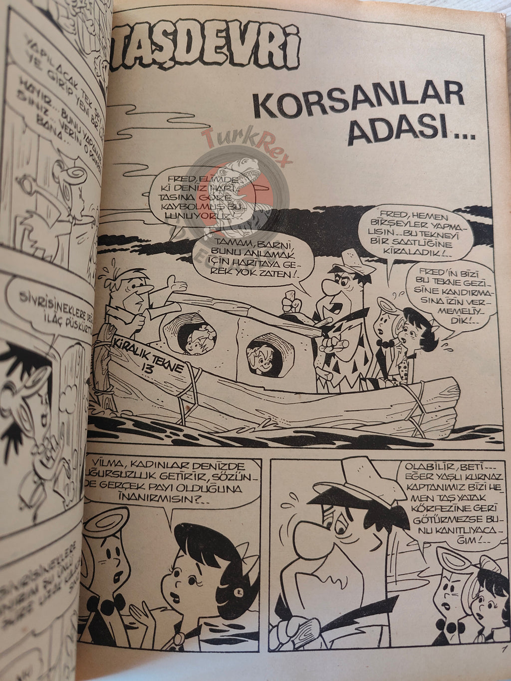 The Flintstones –  Altın Seri #11 80s Turkish Comic Turkey
