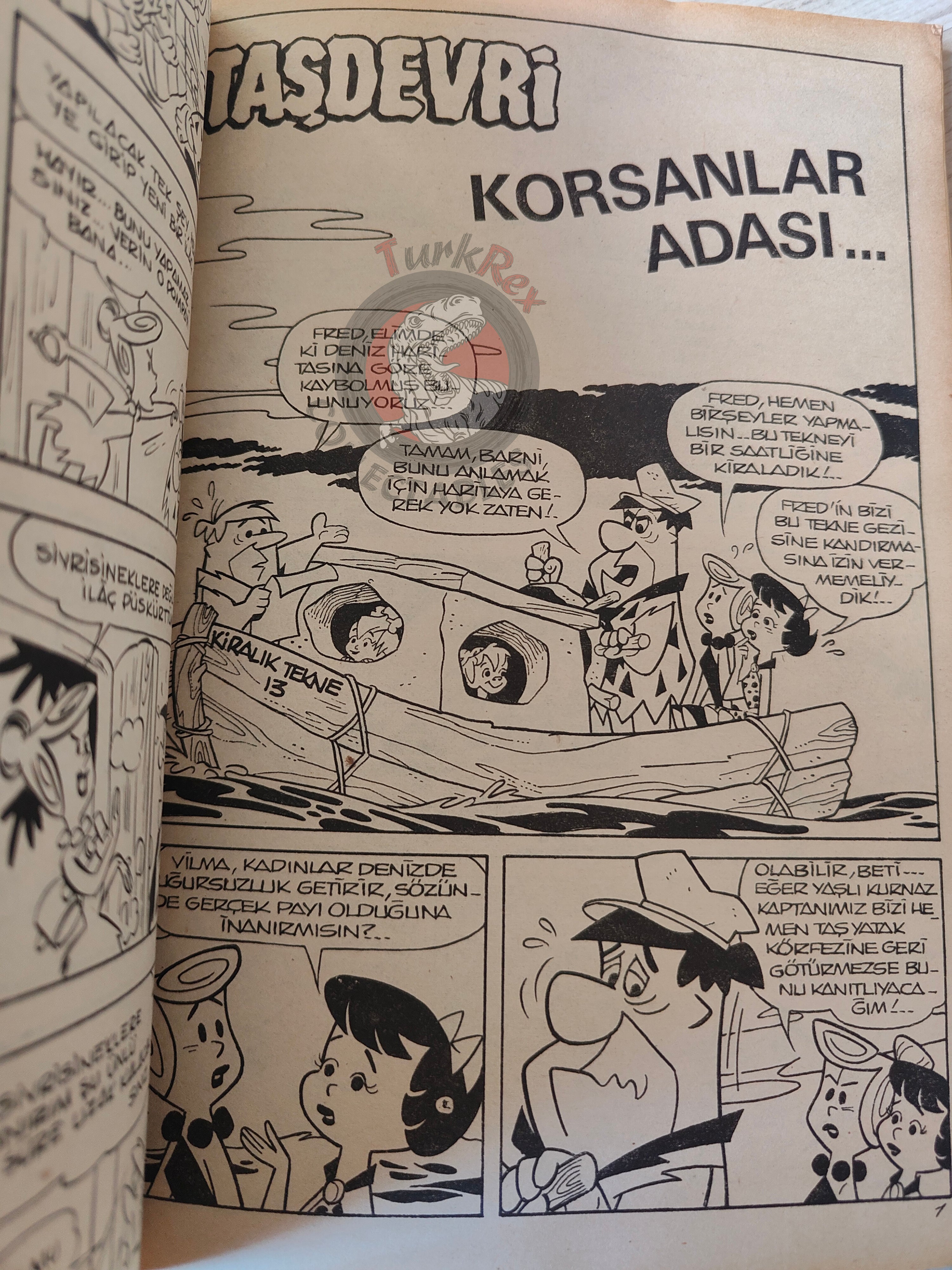 The Flintstones –  Altın Seri #11 80s Turkish Comic Turkey