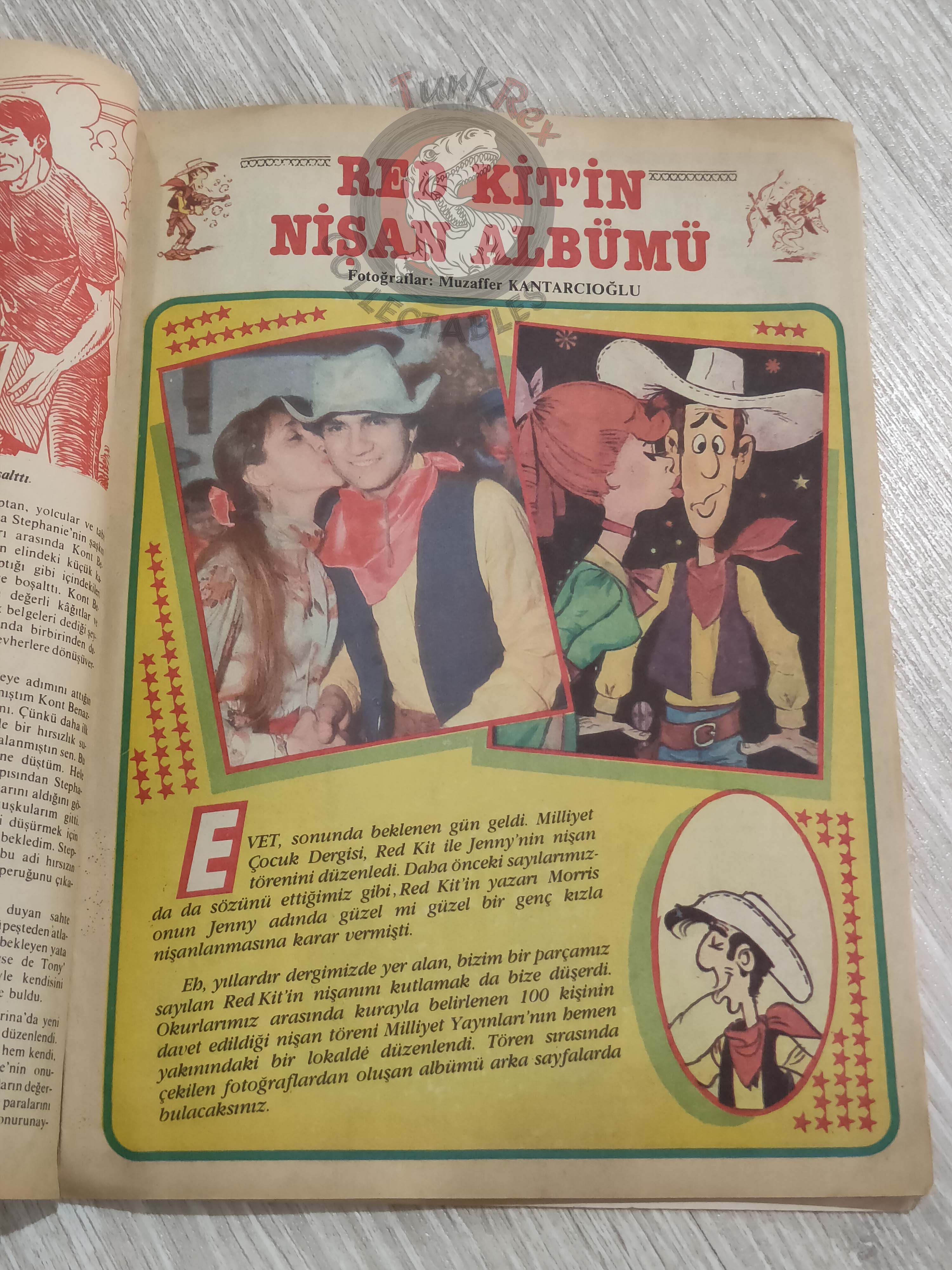 Milliyet Çocuk #11 1986 Turkish Comic Turkey Lucky Luke Eric Castel Robin Dubois Alain Chevallier