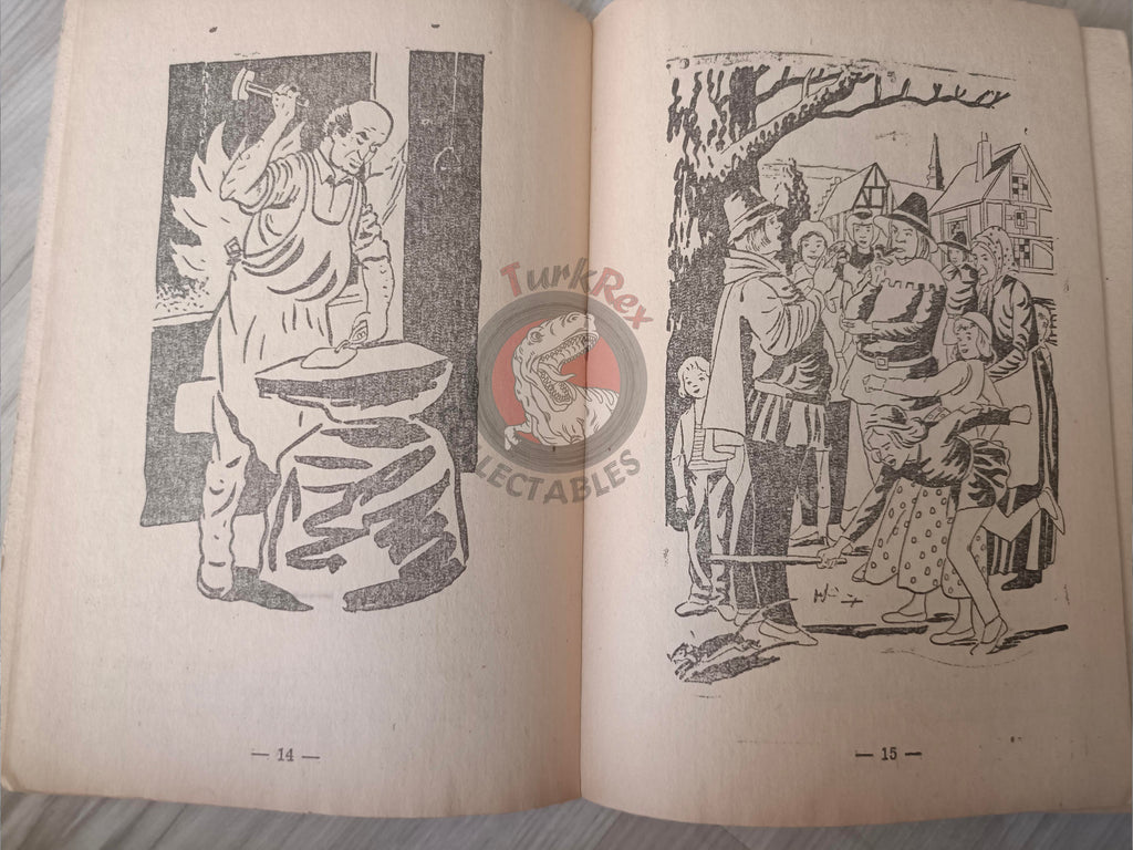 Grimm Brothers – Pied Piper of Hamelin 1973 Turkish Book Turkey Illustrated 2