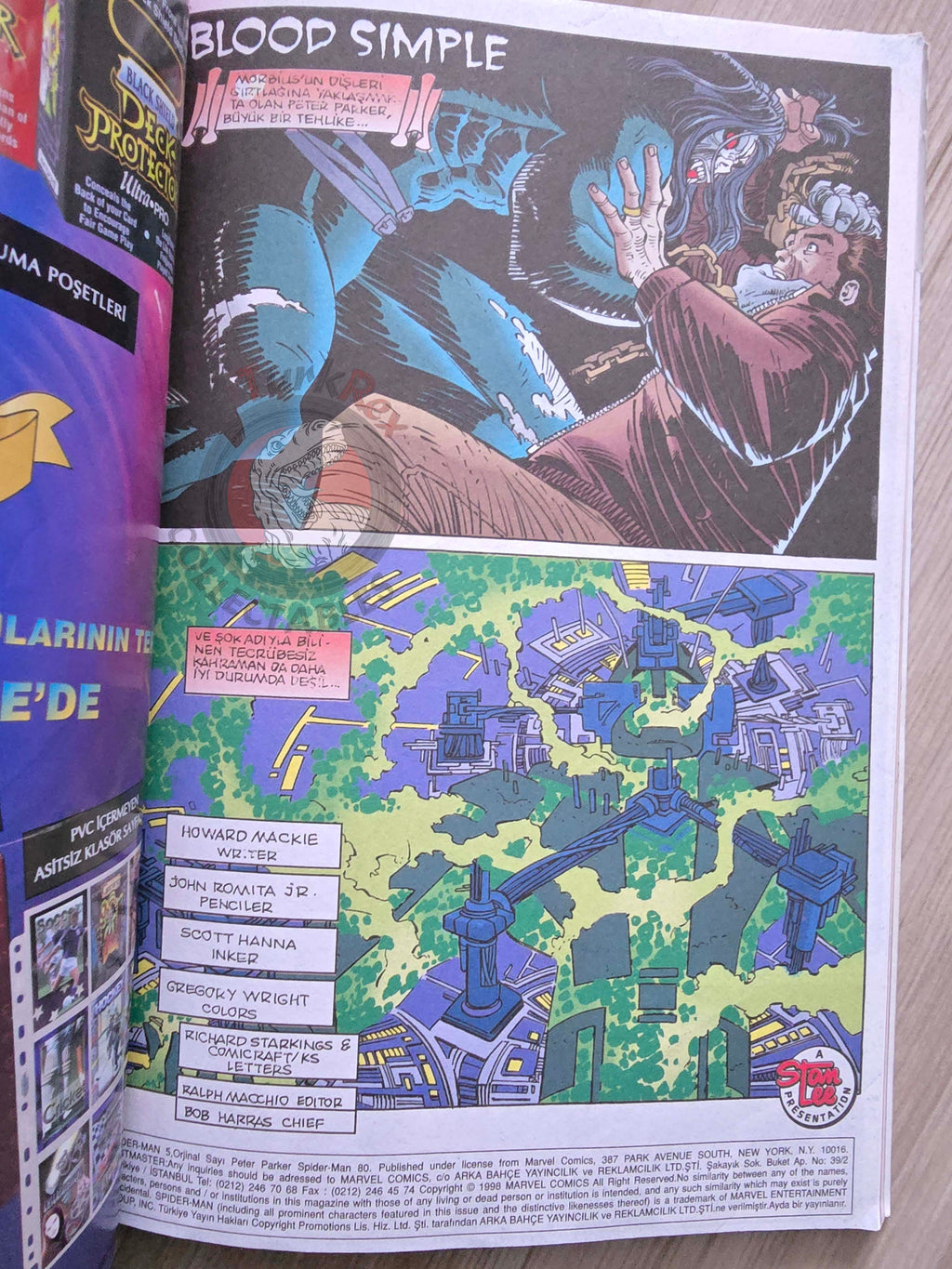 Spider-Man #2 1998 Turkish Comic Turkey Peter Parker #79 #80 #81