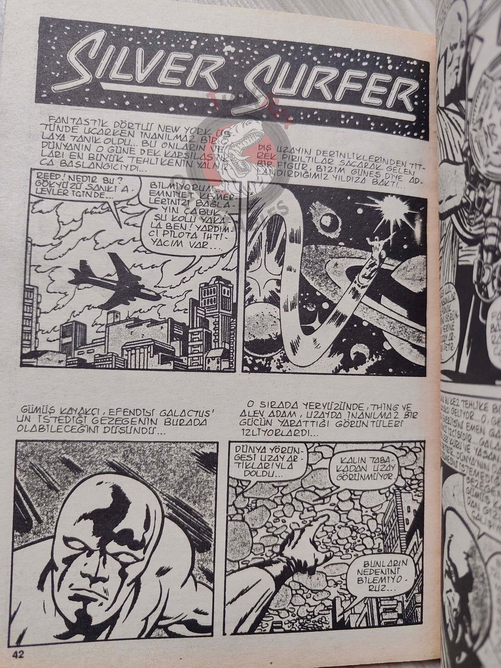 Silver Surfer #9 1988 Turkish Comic Turkey #17 #18 Fantasy Masterpieces #13 Fantastic Four #48