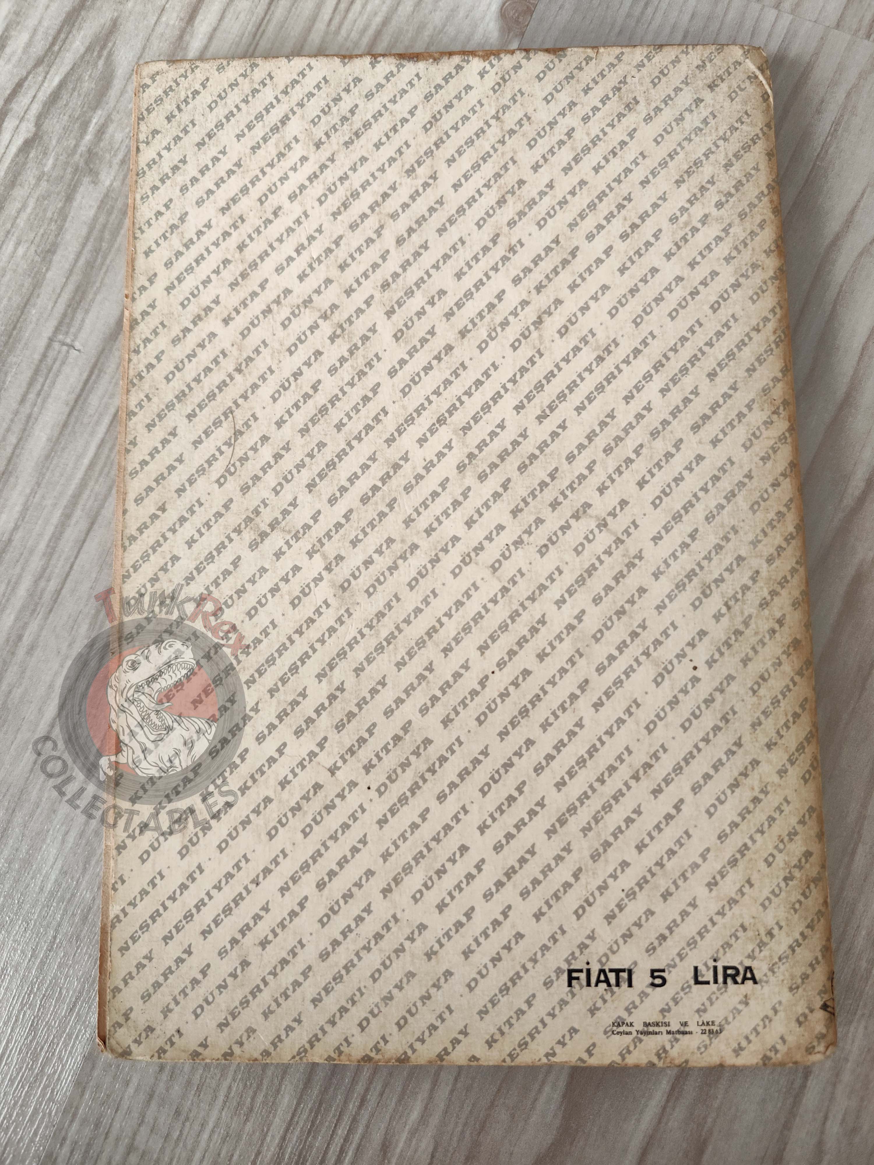 Alistair MacLean – The Satan Bug 1966 1st Turkish Book Turkey