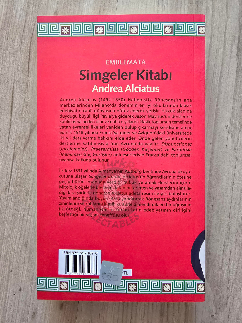 The Book of Emblems Andrea Alciatus Emblemata 2007 Turkish Book Turkey