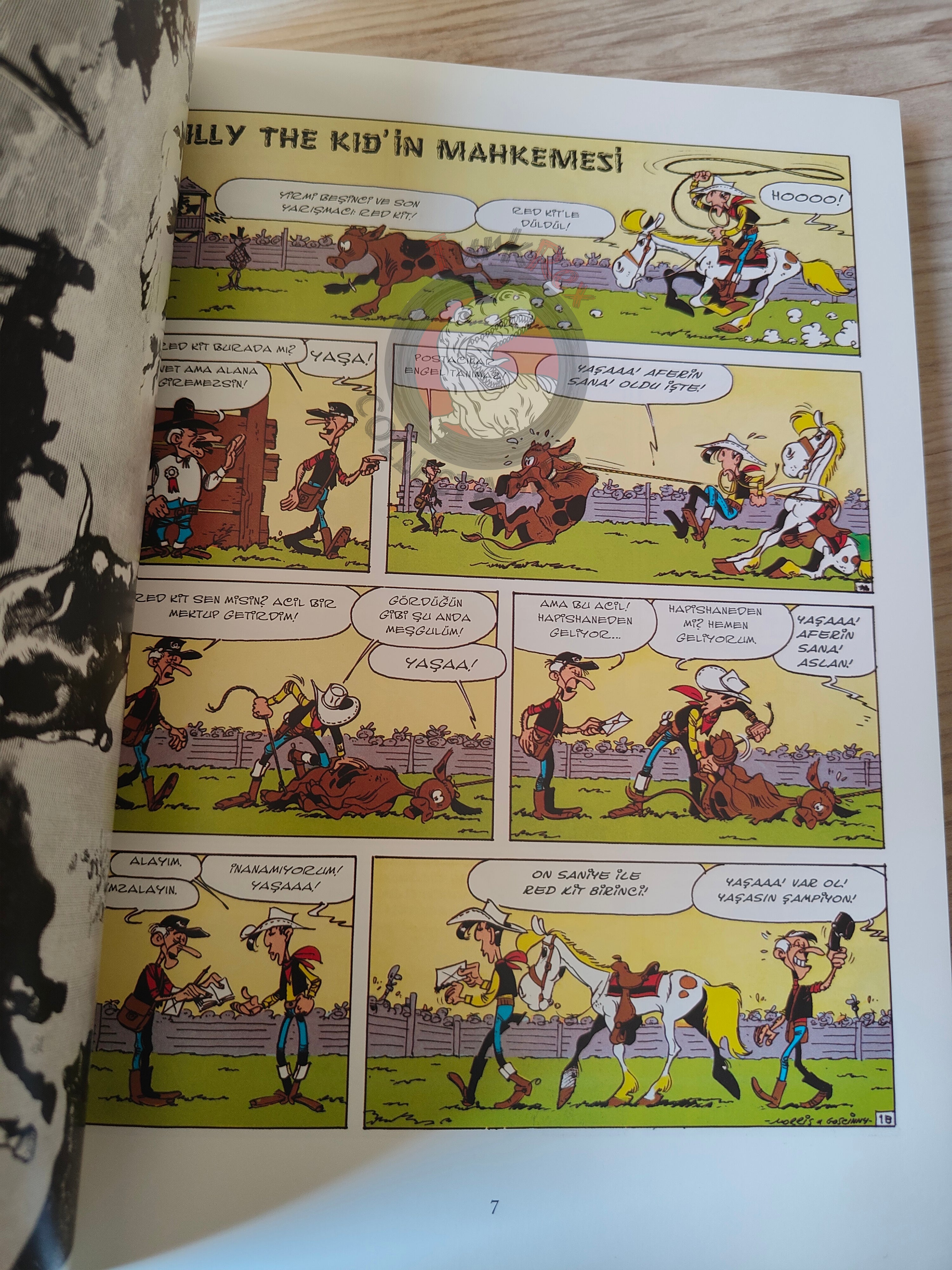 Lucky Luke – L'integrale #10 Turkish Comic Turkey L’escorte