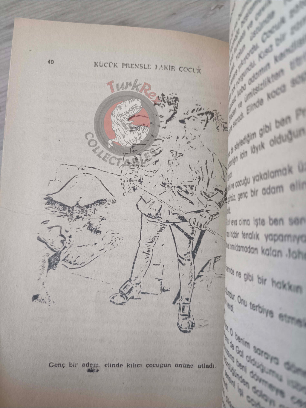 Mark Twain – The Prince and the Pauper 1985 Turkish Book Turkey Illustrated