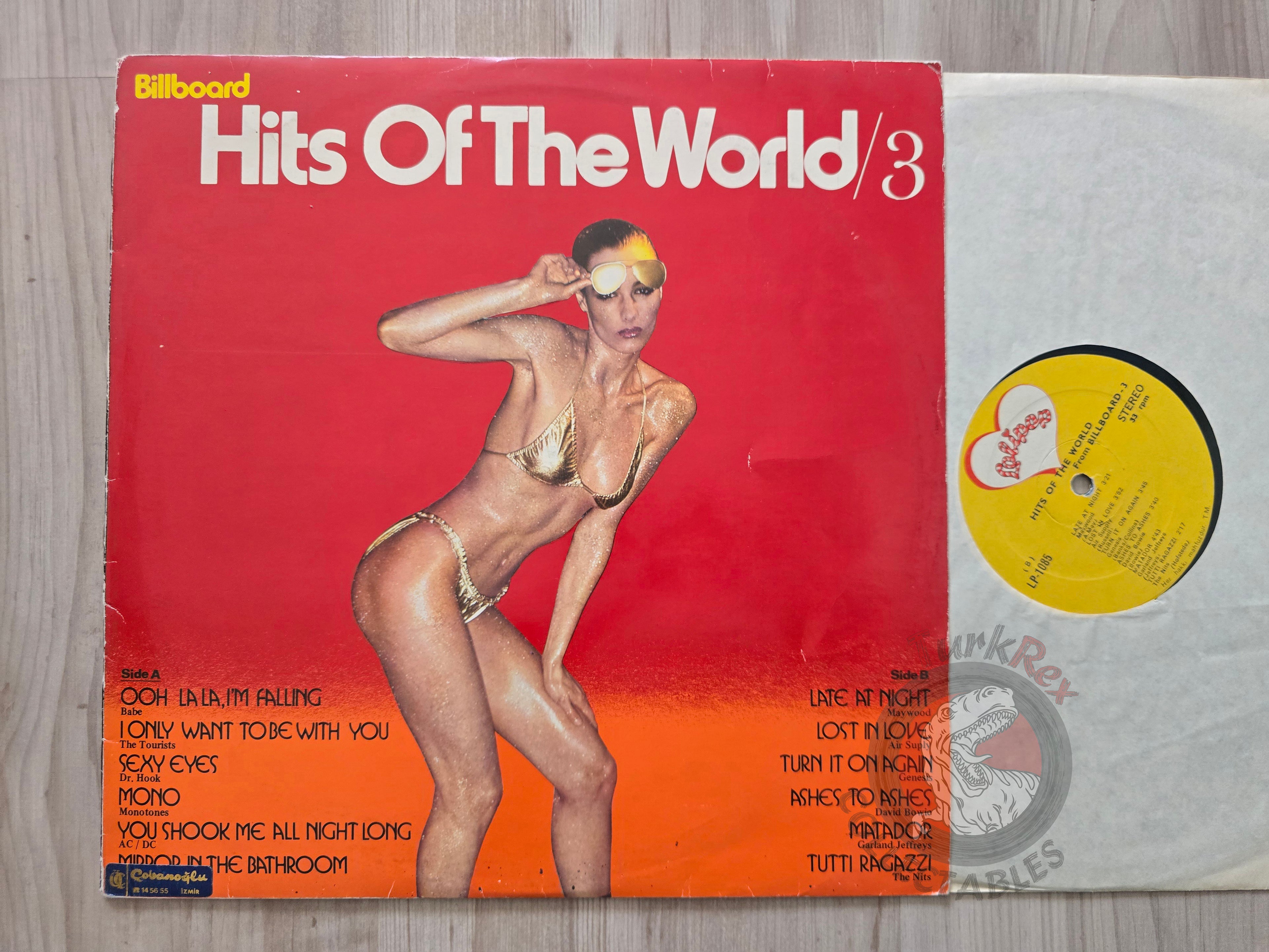 Various – Billboard Hits Of The World / 3 Turkish Pressing Vinyl Turkey Edition