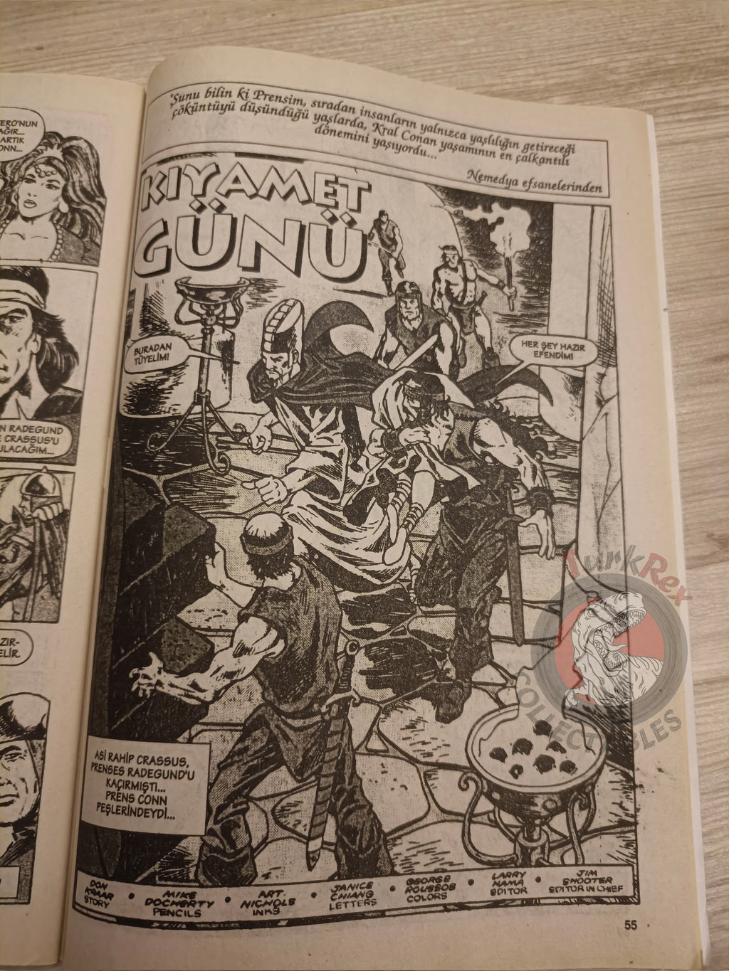 Kral Conan #38 King Conan #32 #33 Turkish Comic Turkey Ken Kelly