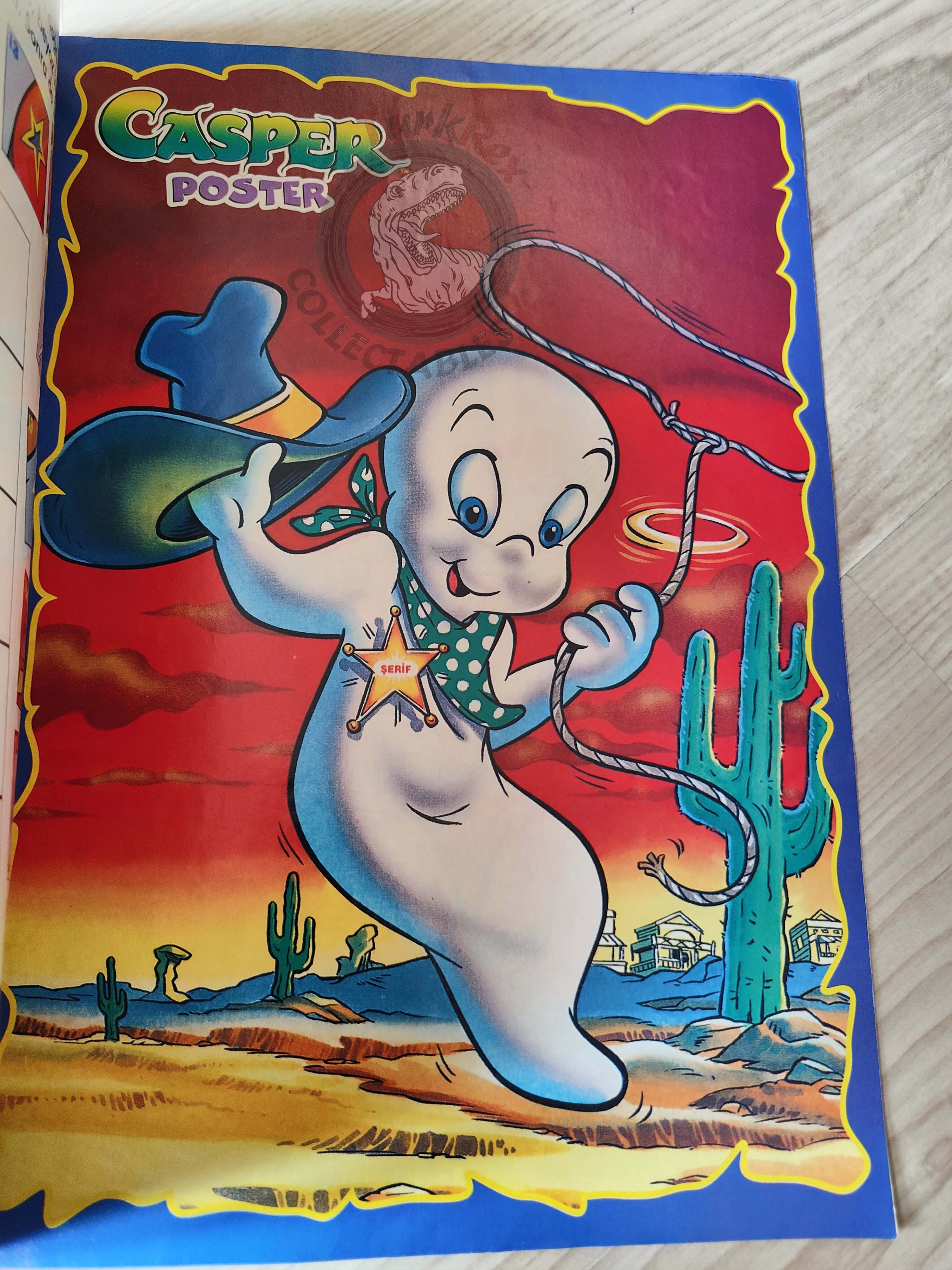 Casper the Friendly Ghost Magazine – Issue #28 1997 Turkish Comic Turkey