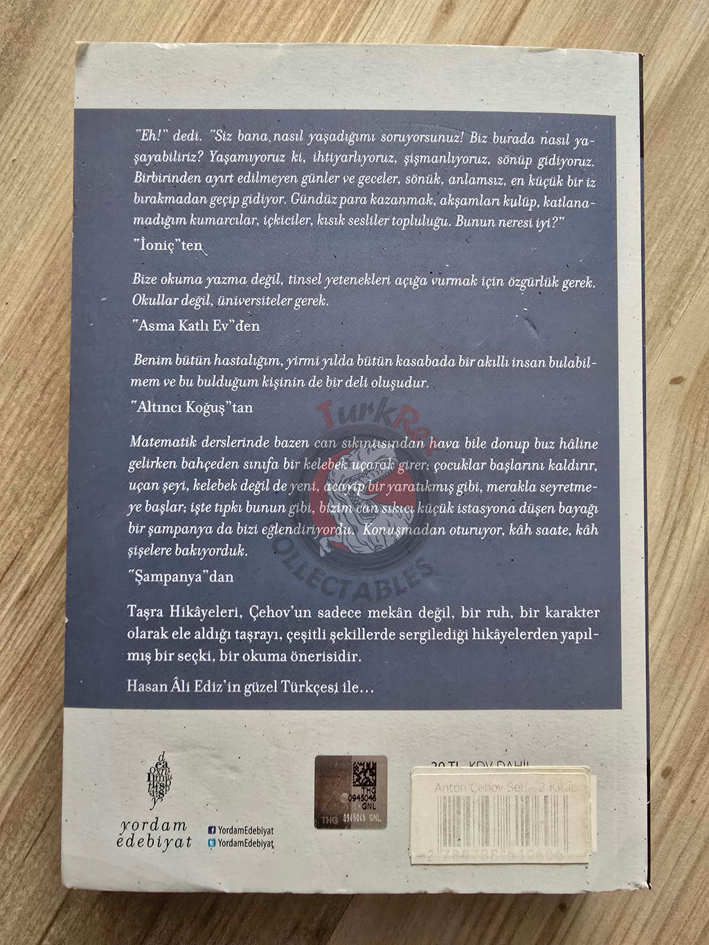 Anton Chekhov – Selected Stories: Tales of Country Life 2017 Turkish Book Turkey