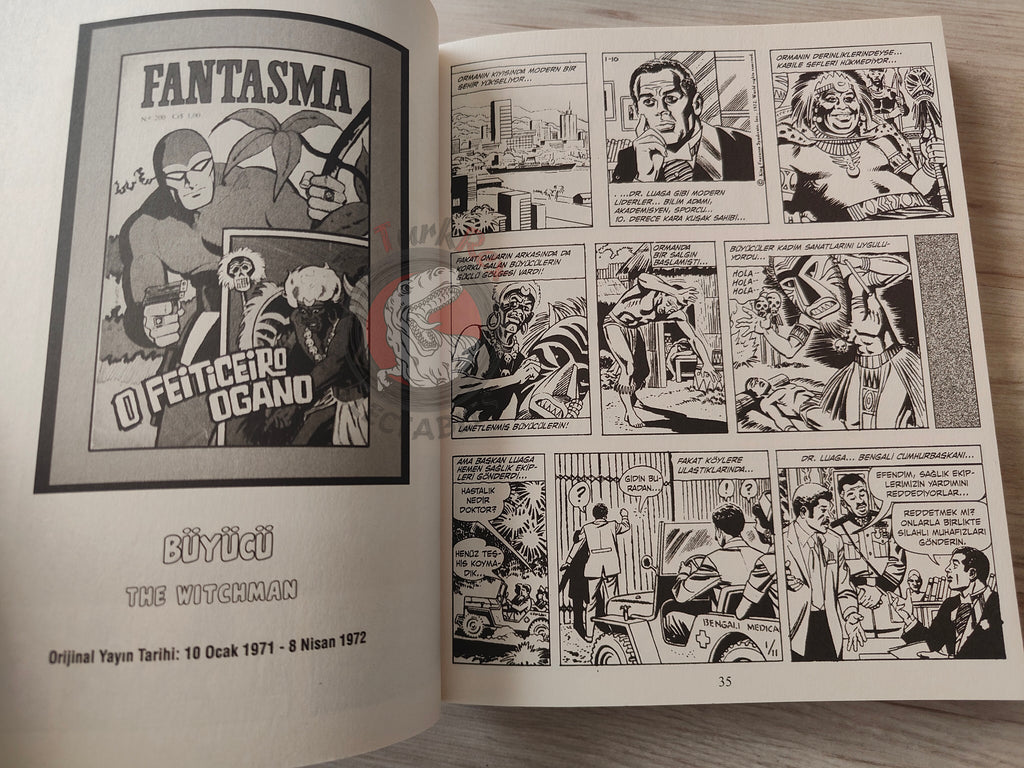 The Phantom #6 2013 The Vultures Turkish Comic Turkey