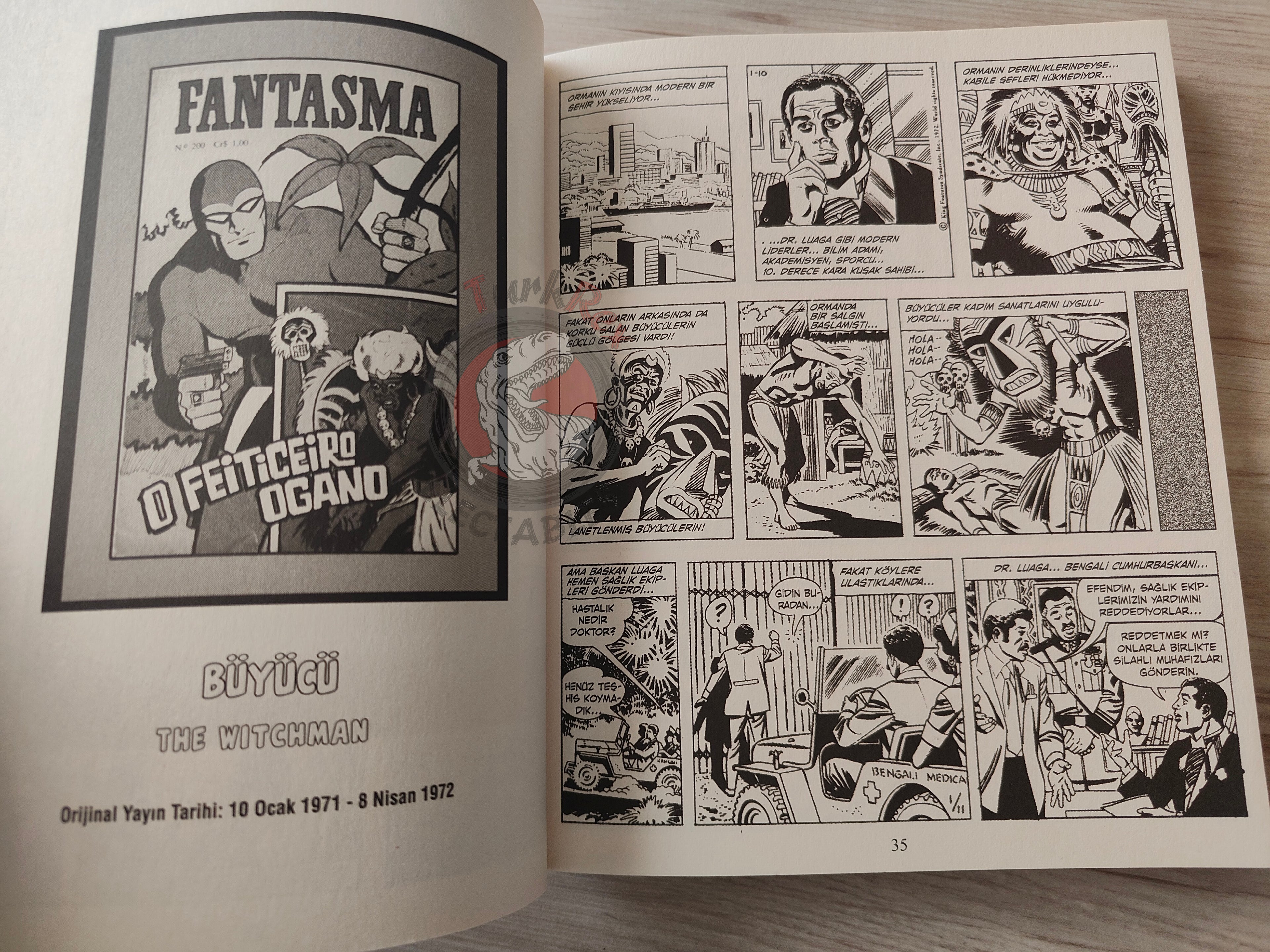 The Phantom #6 2013 The Vultures Turkish Comic Turkey