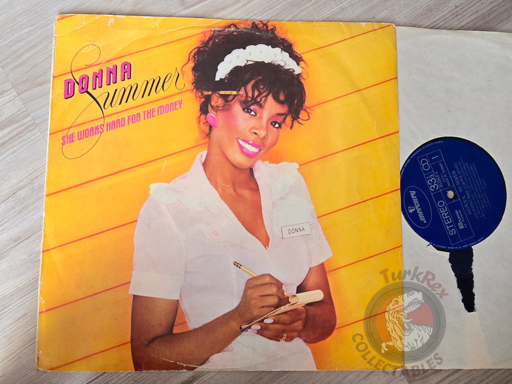 Donna Summer – She Works Hard For The Money Turkish Pressing Vinyl Turkey Edition