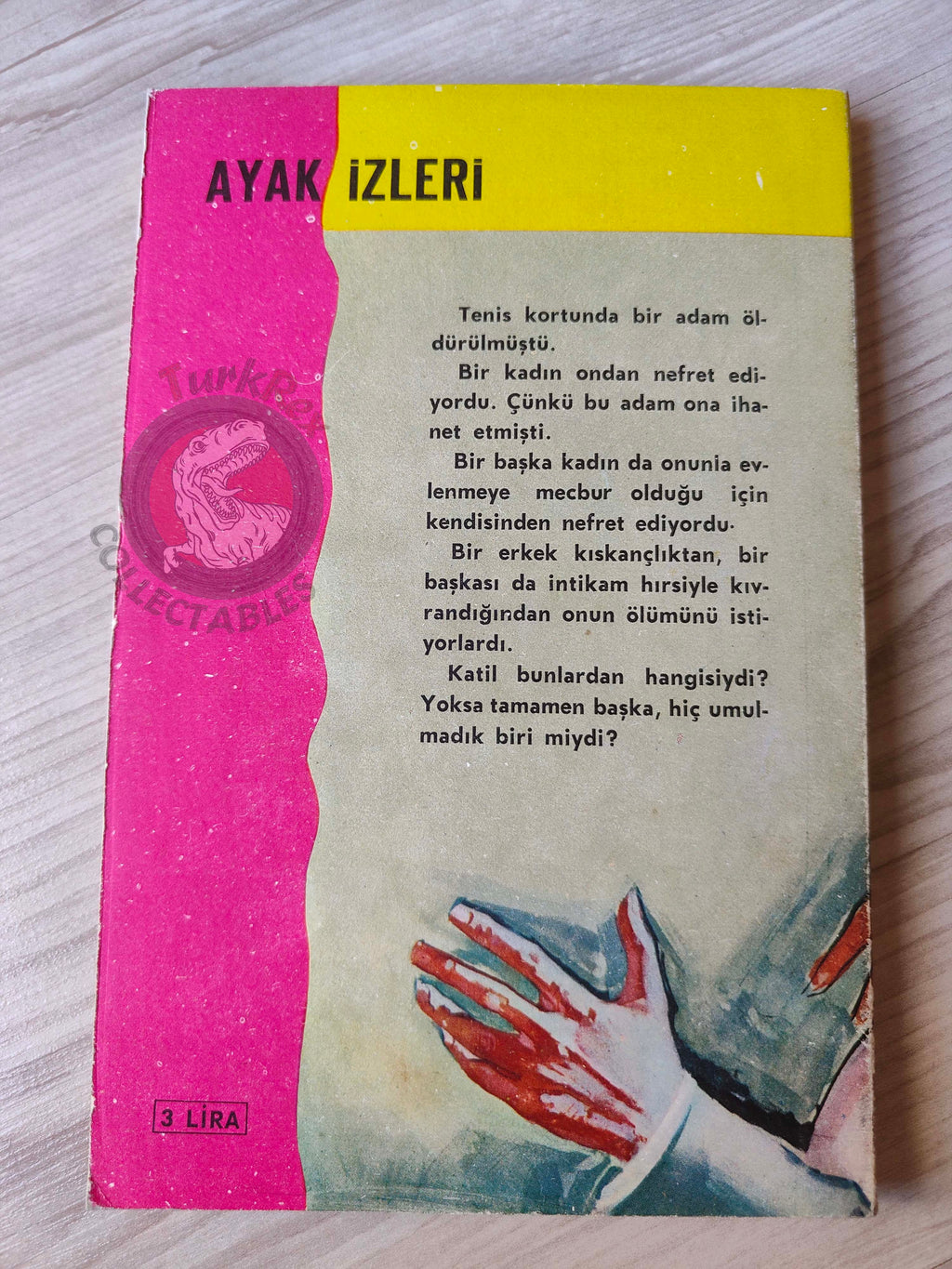 John Dickson Carr – The Problem of the Wire Cage 1963 1st Turkish Book Turkey