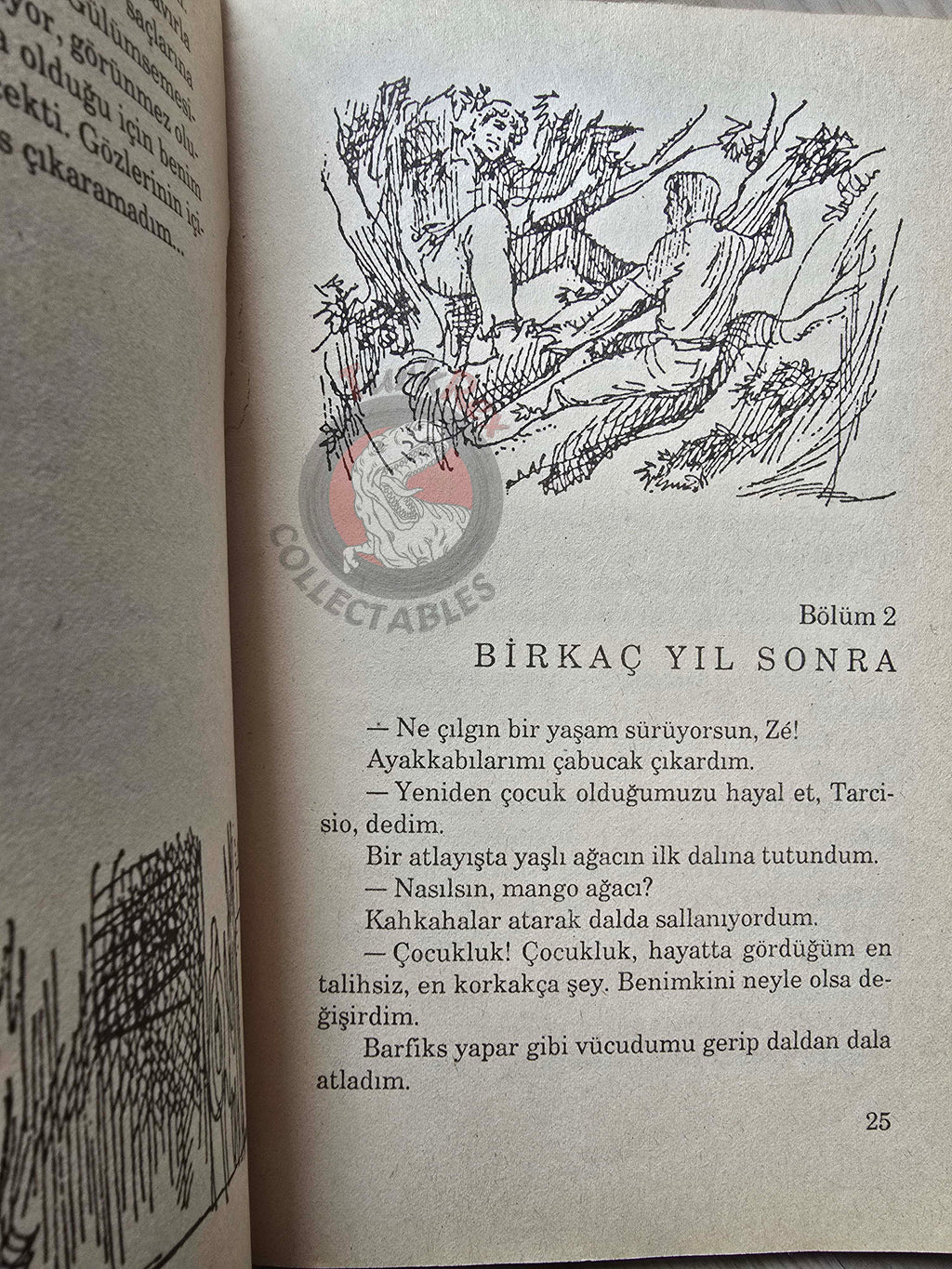 José Mauro de Vasconcelos – Doidão 1994 Illustrated Turkish Book Turkey