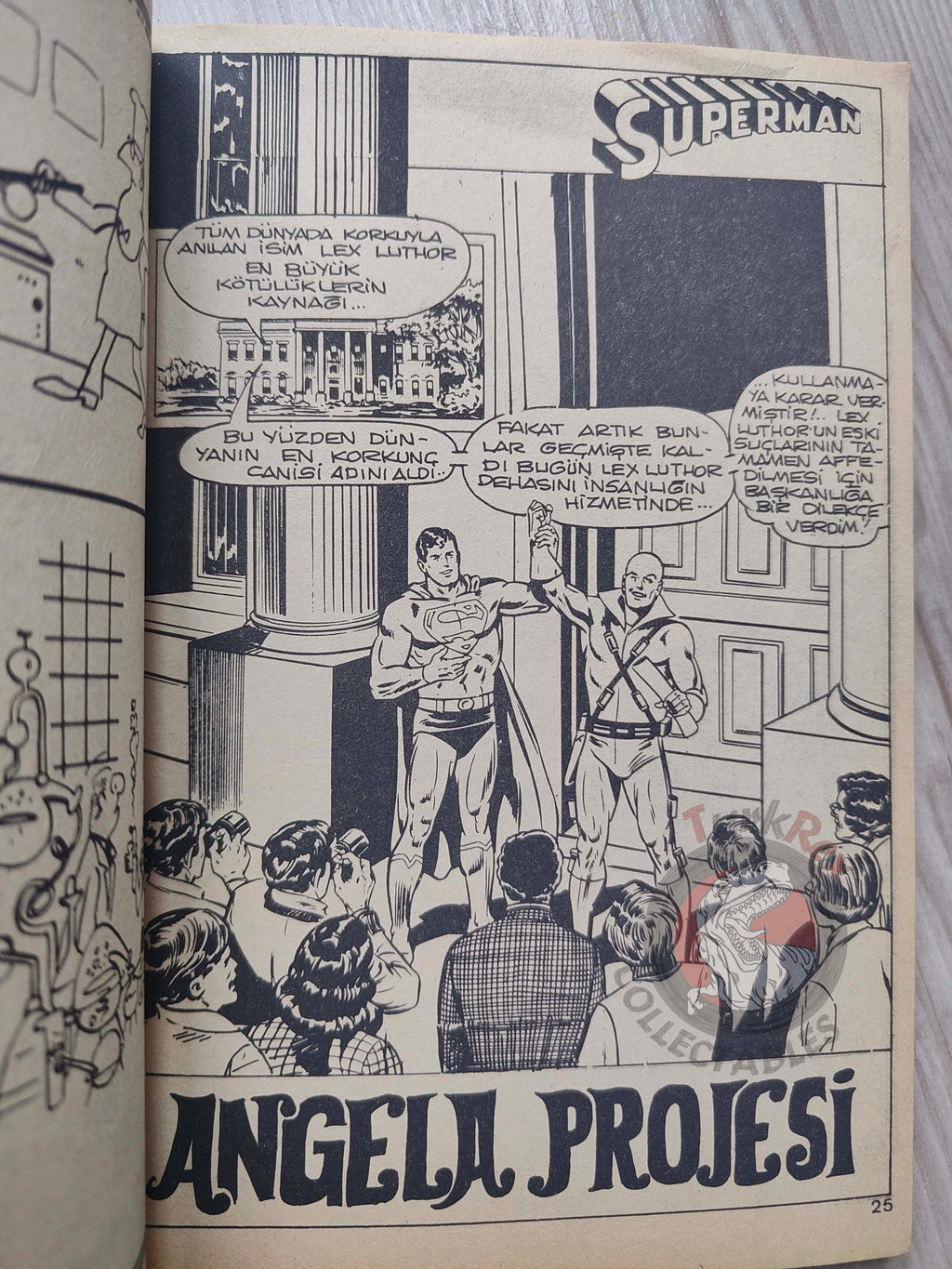 Superman Vol #18 1980s Turkish Comic Turkey #350 #351 #285 Action Comics #510 #512