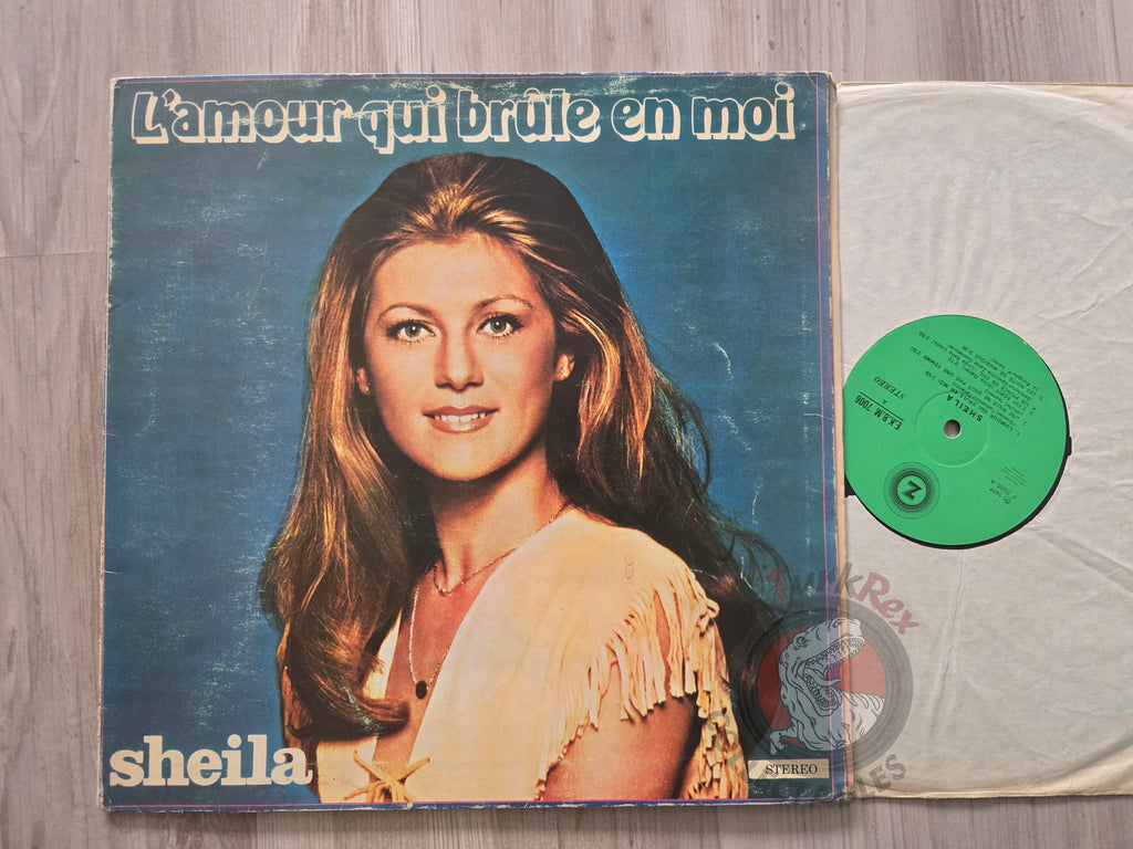 Sheila – L'Amour Qui Brûle En Moi Turkish Pressing Vinyl Turkey Edition