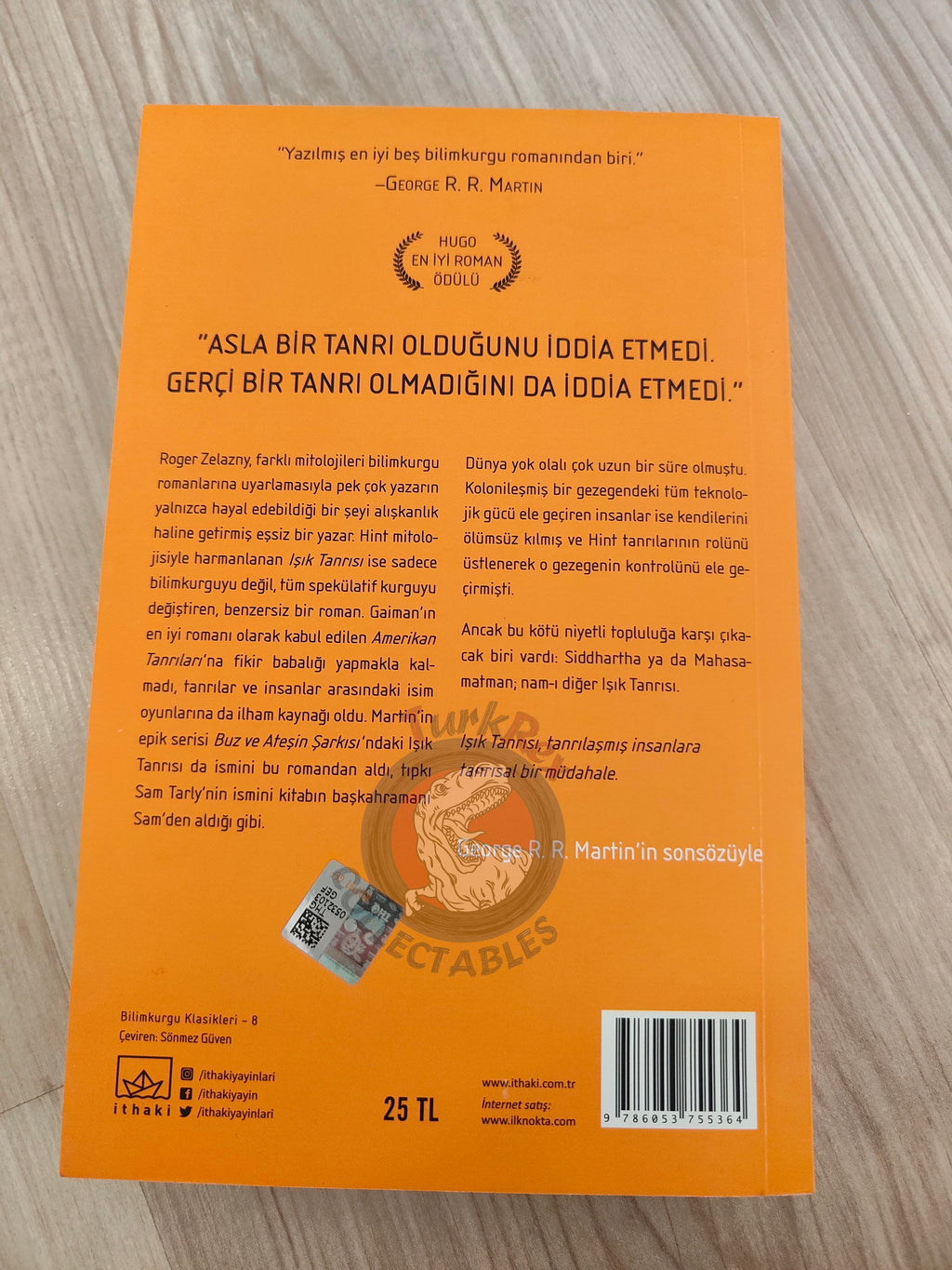 Roger Zelazny  – Lord of Light 2017 Turkish Book Turkey