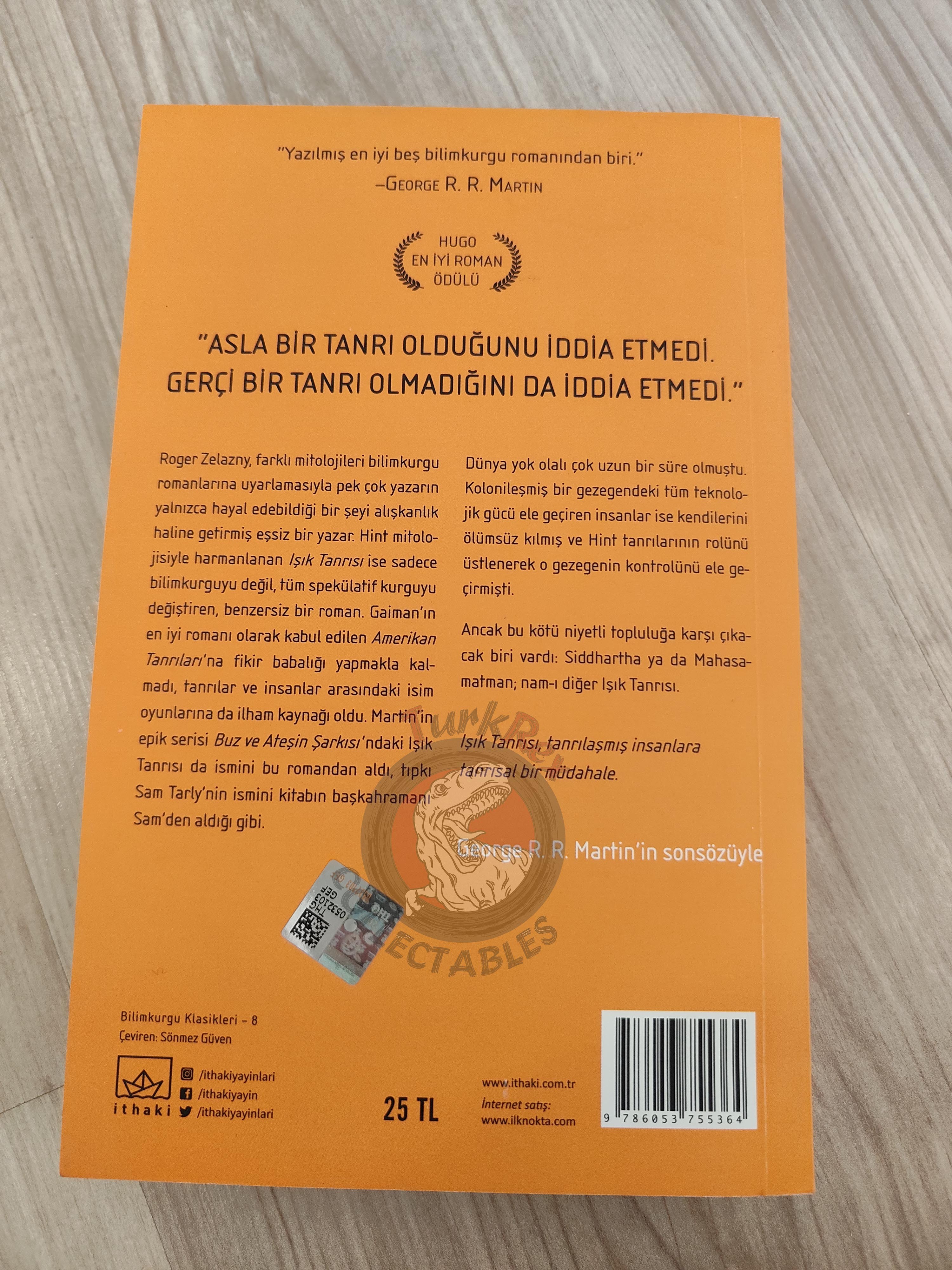 Roger Zelazny  – Lord of Light 2017 Turkish Book Turkey
