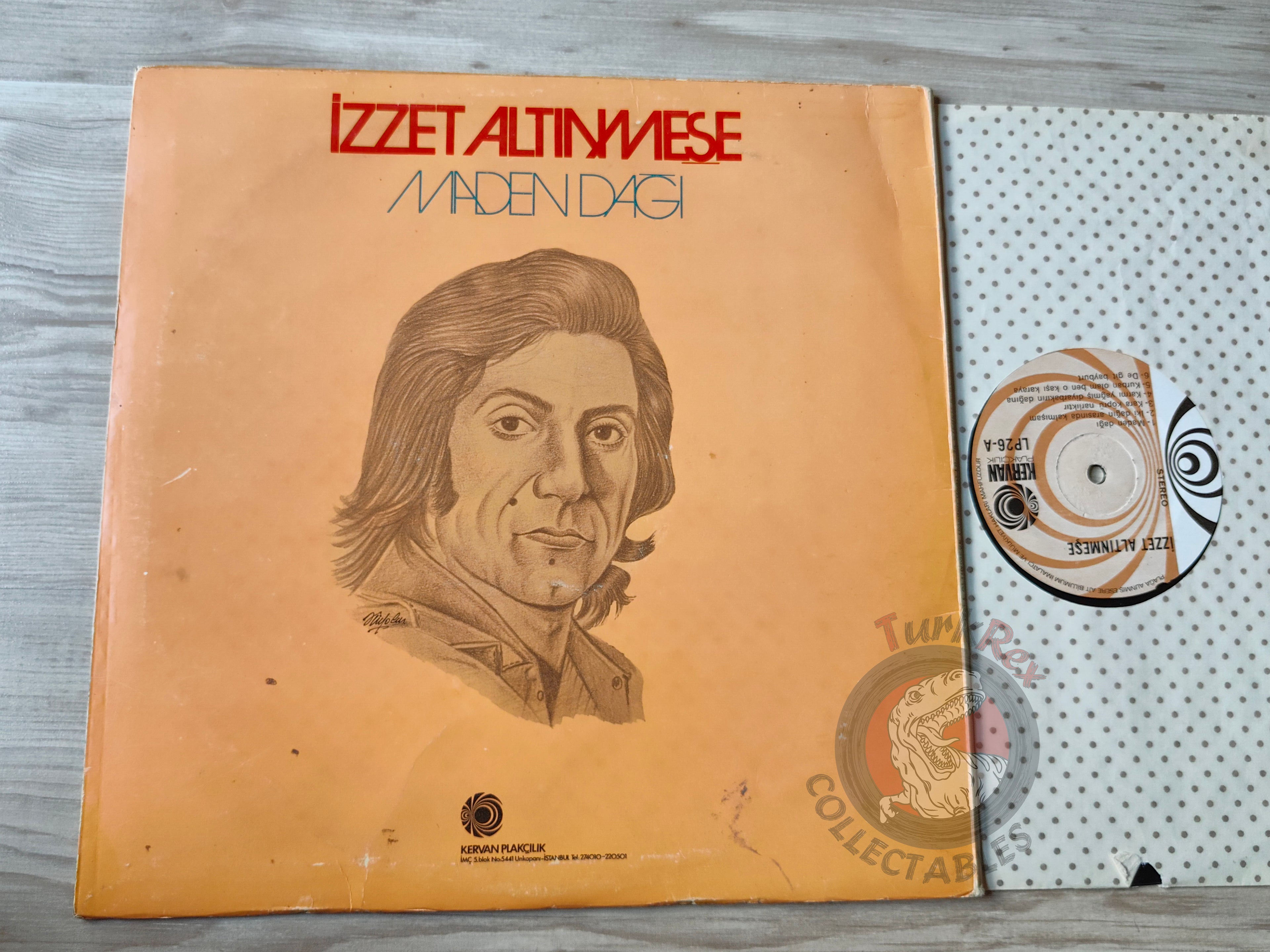 İzzet Altınmeşe – Maden Dağı Turkish Pressing Vinyl Turkey Edition