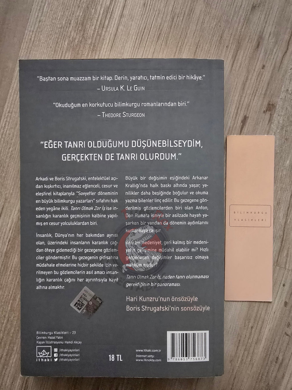 Arkadi and Boris Strugatski – Hard to Be a God 2017 Turkish Book Turkey