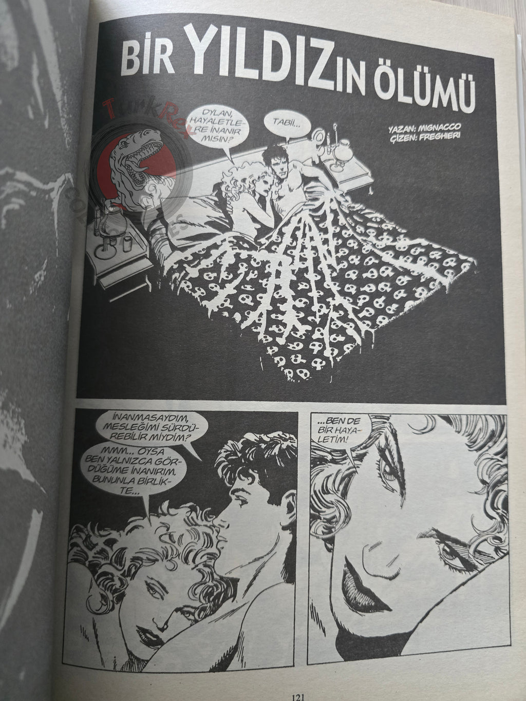 Dylan Dog Gigante #6 2003 Turkish Comic Turkey Il masticatore di sudari