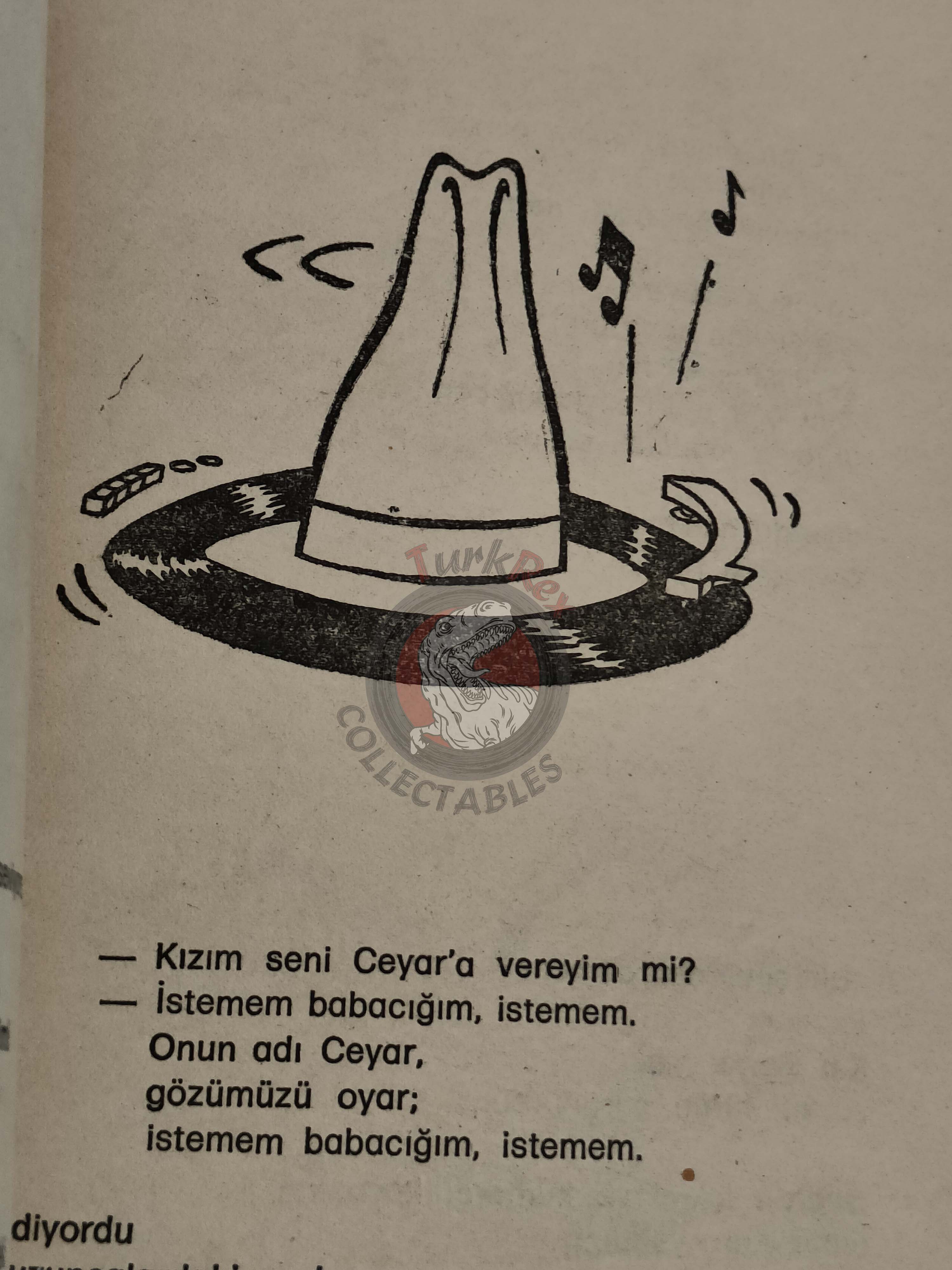 Dallas Tv Series Cartoon Book 1982 Unique Turkish Comic Turkey J.R. Ewing