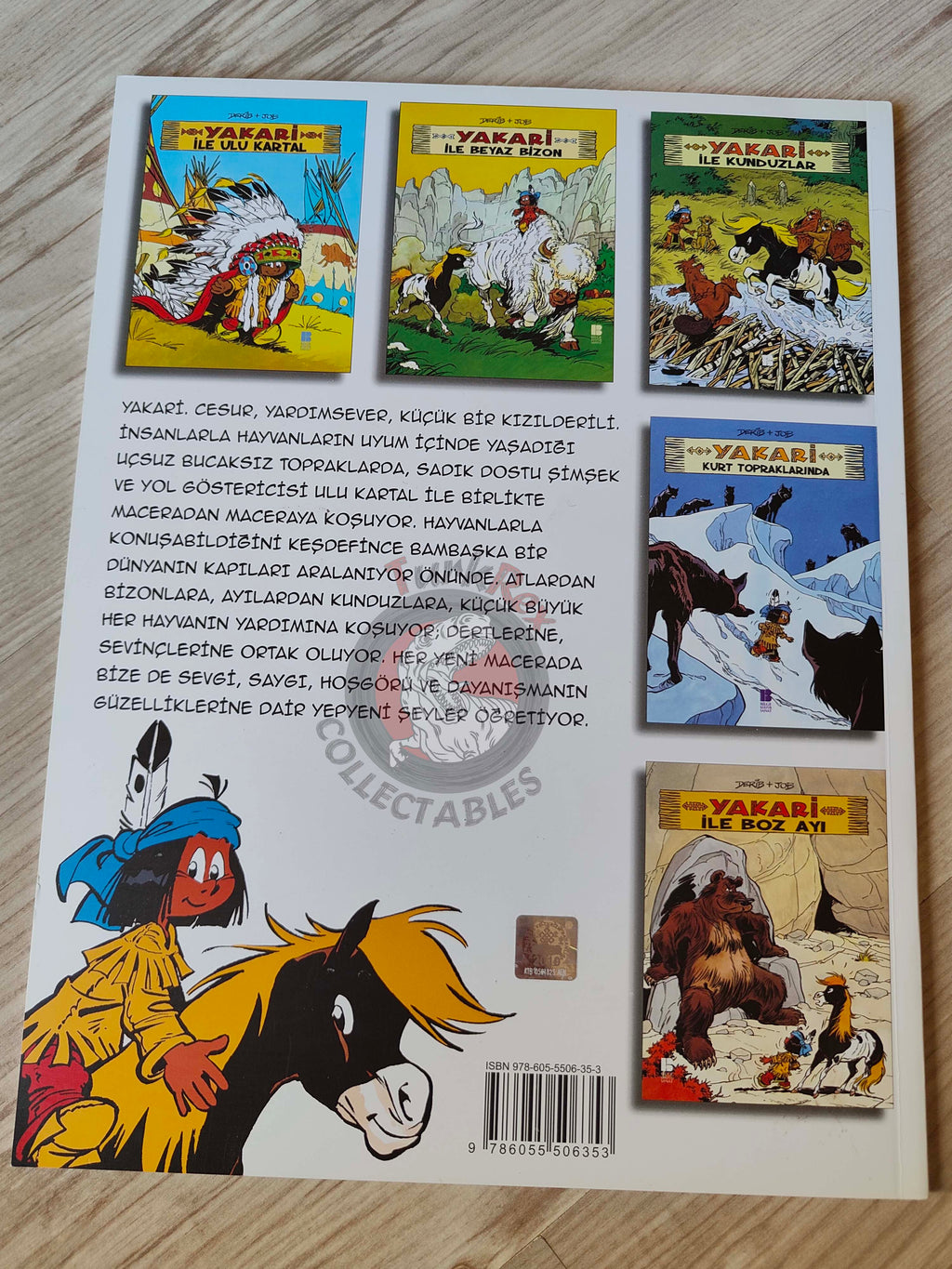 Yakari #2 Et Le Bison Blanc Turkish Comic Turkey Derib + Job