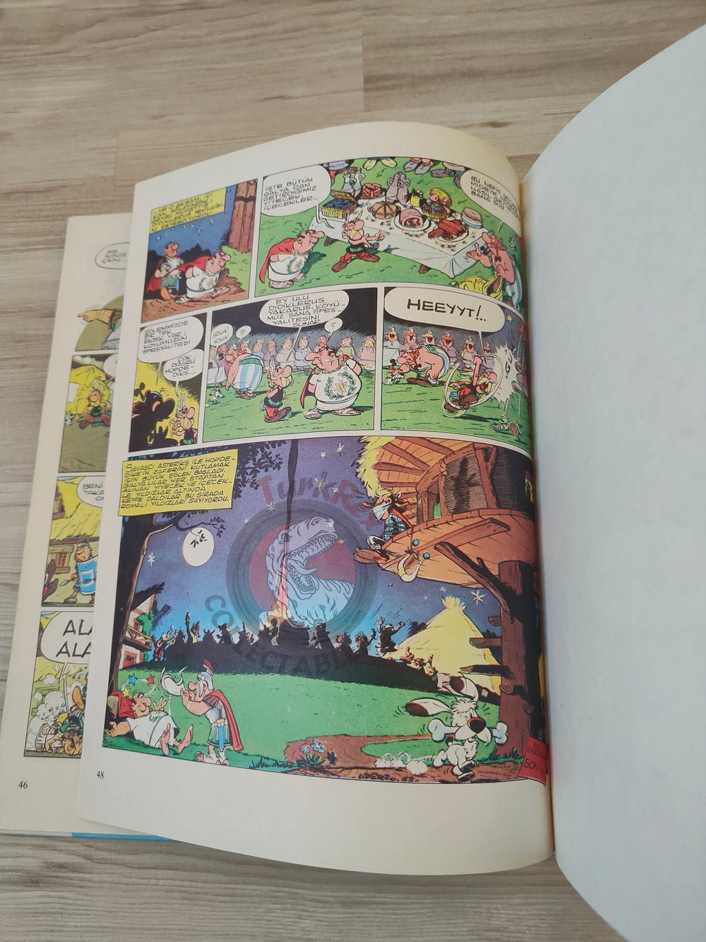 Asterix – Asterix and the Banquet 1981 Turkish Edition Comic Turkey