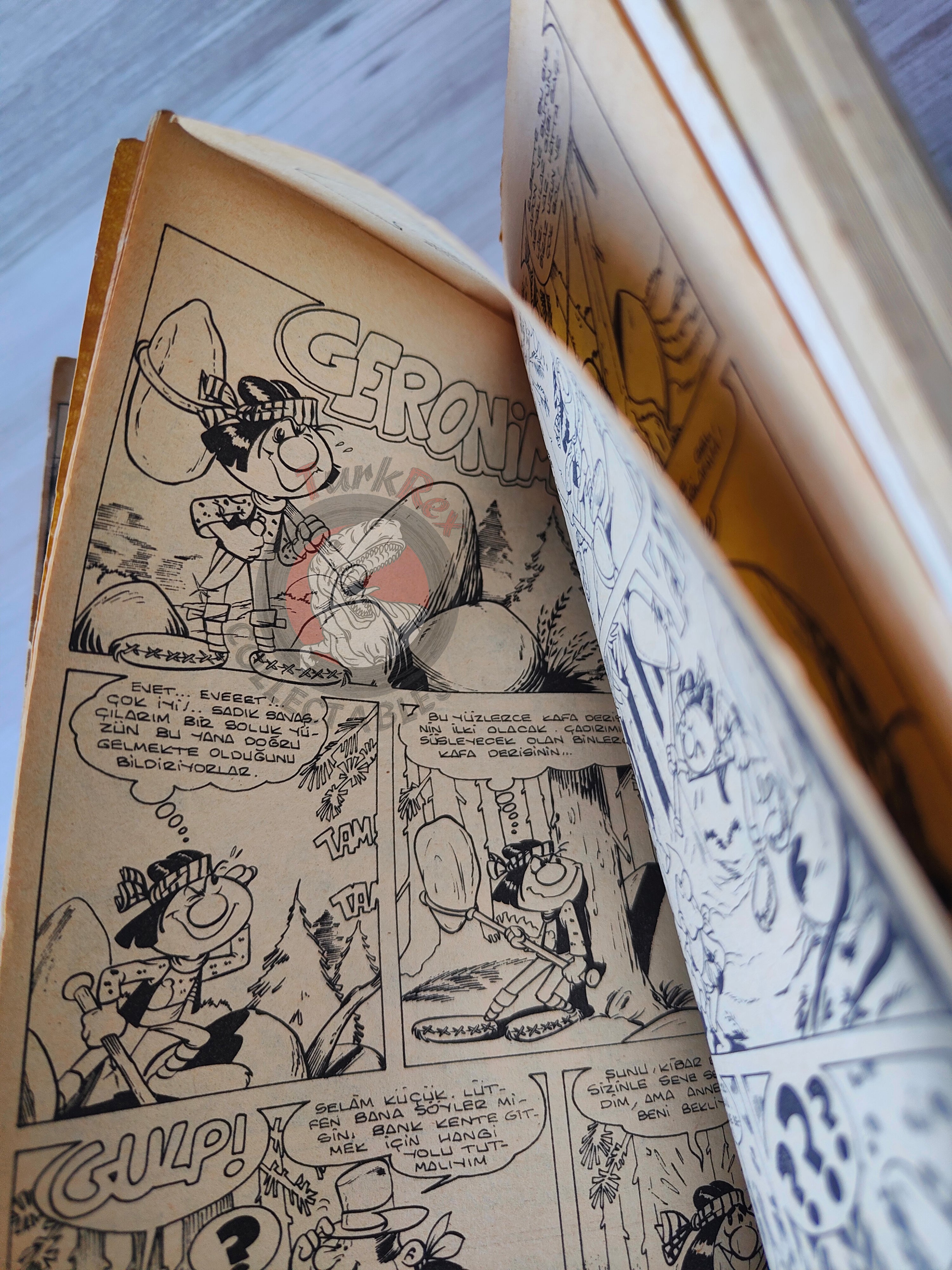 Buffalo Bill  –  Volume  #5 1981 Turkish Comic Turkey Geronimo Zorro