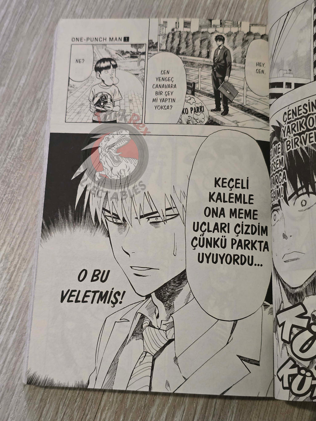 One-Punch Man #1 Turkish Comic Turkey Manga Yusuke Murata