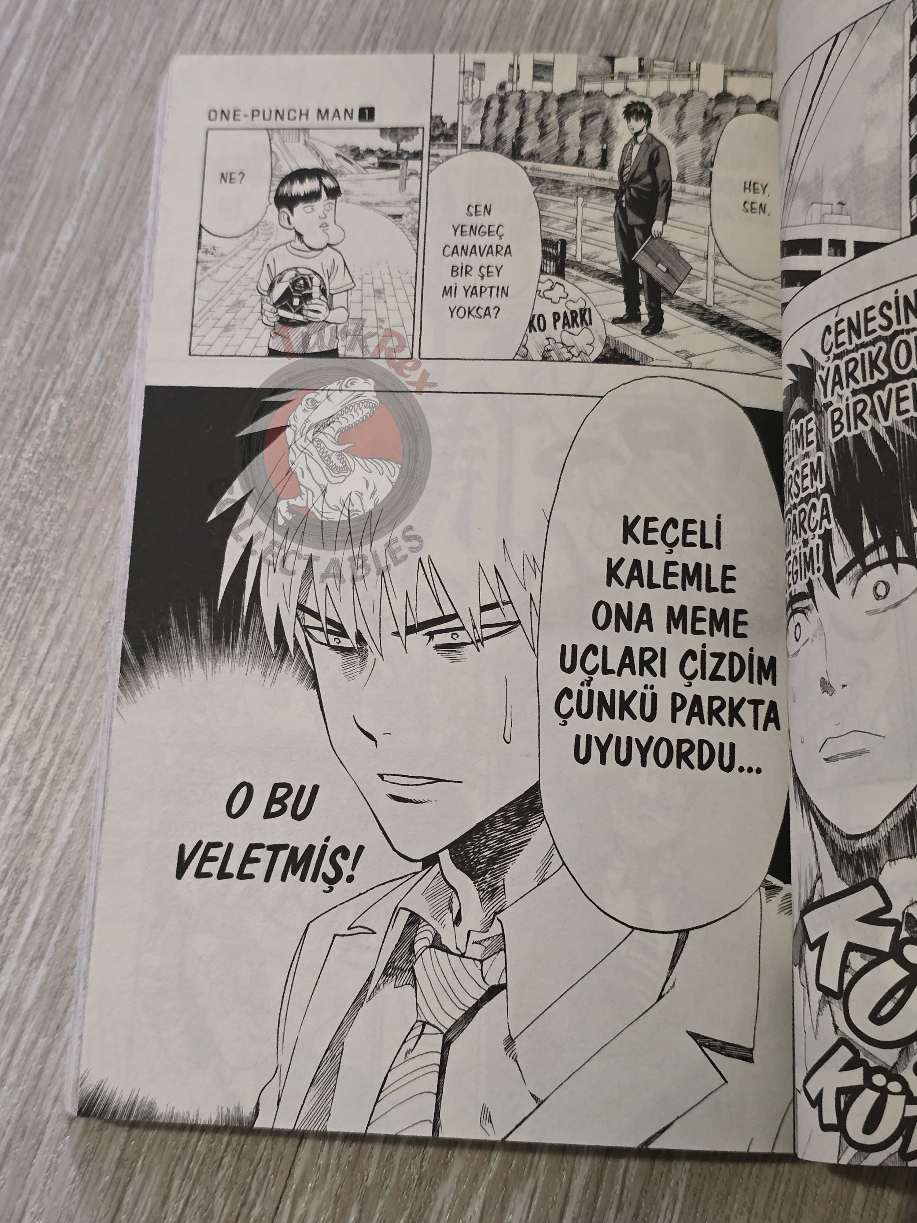 One-Punch Man #1 Turkish Comic Turkey Manga Yusuke Murata