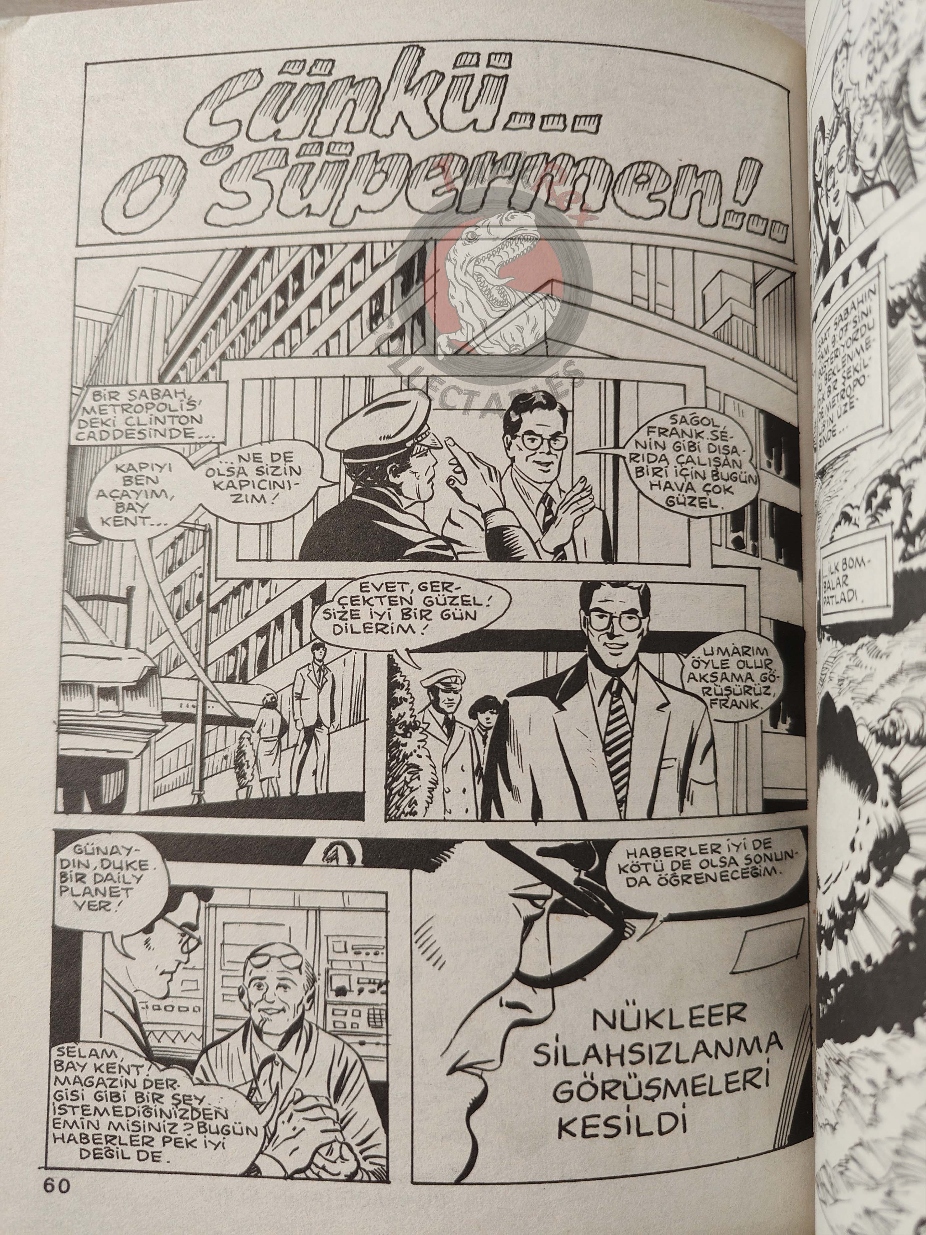 Superman #50 1988 Turkish Comic Turkey #406 Detective Comics #410 Batman Action #569
