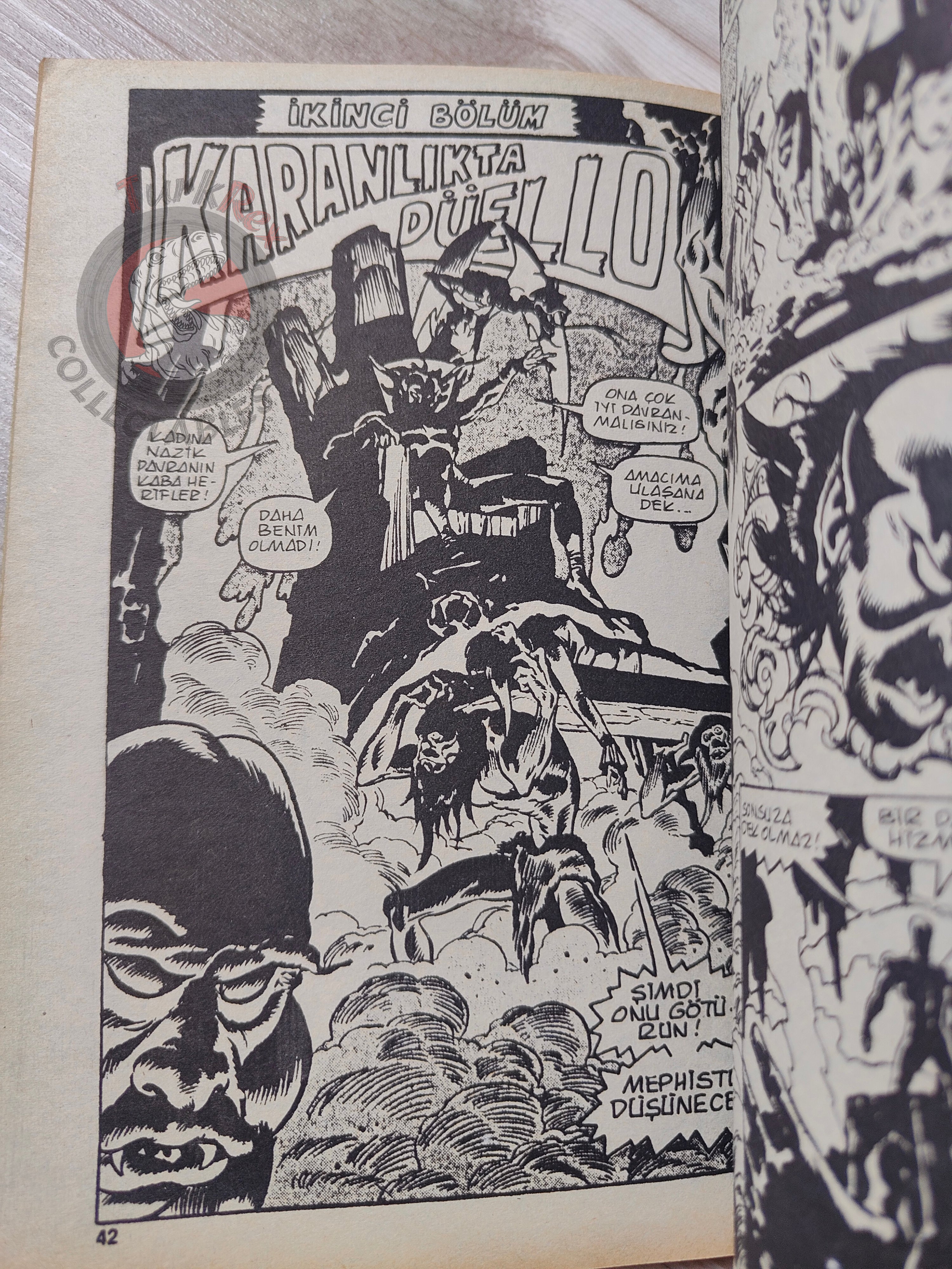 Silver Surfer #2 1987 Turkish Comic Turkey #3 Fantasy Masterpieces #2