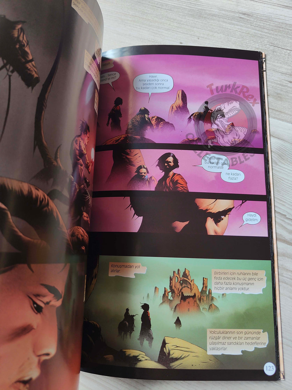 Stephen King - The Dark Tower #2 The Long Road Home Turkish Comic Turkey