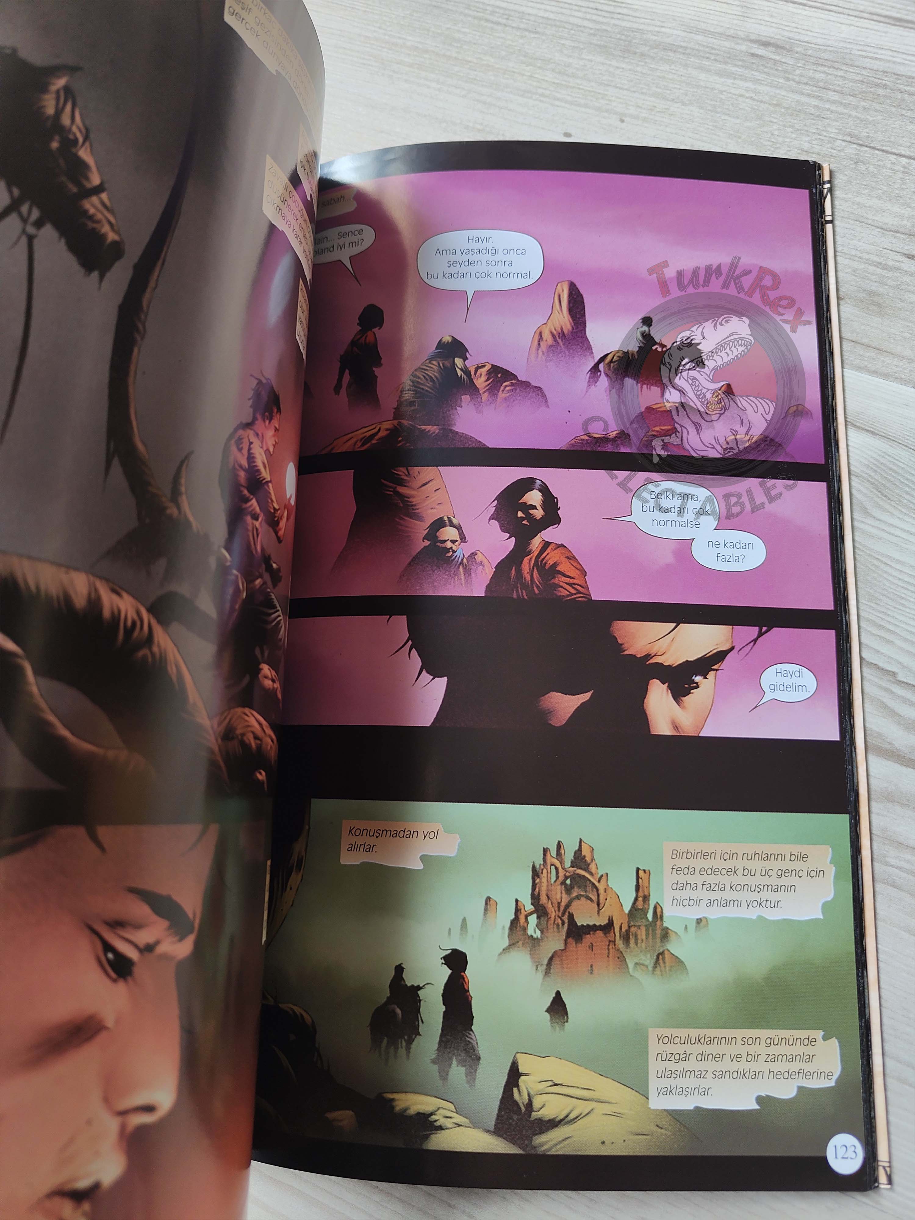 Stephen King - The Dark Tower #2 The Long Road Home Turkish Comic Turkey