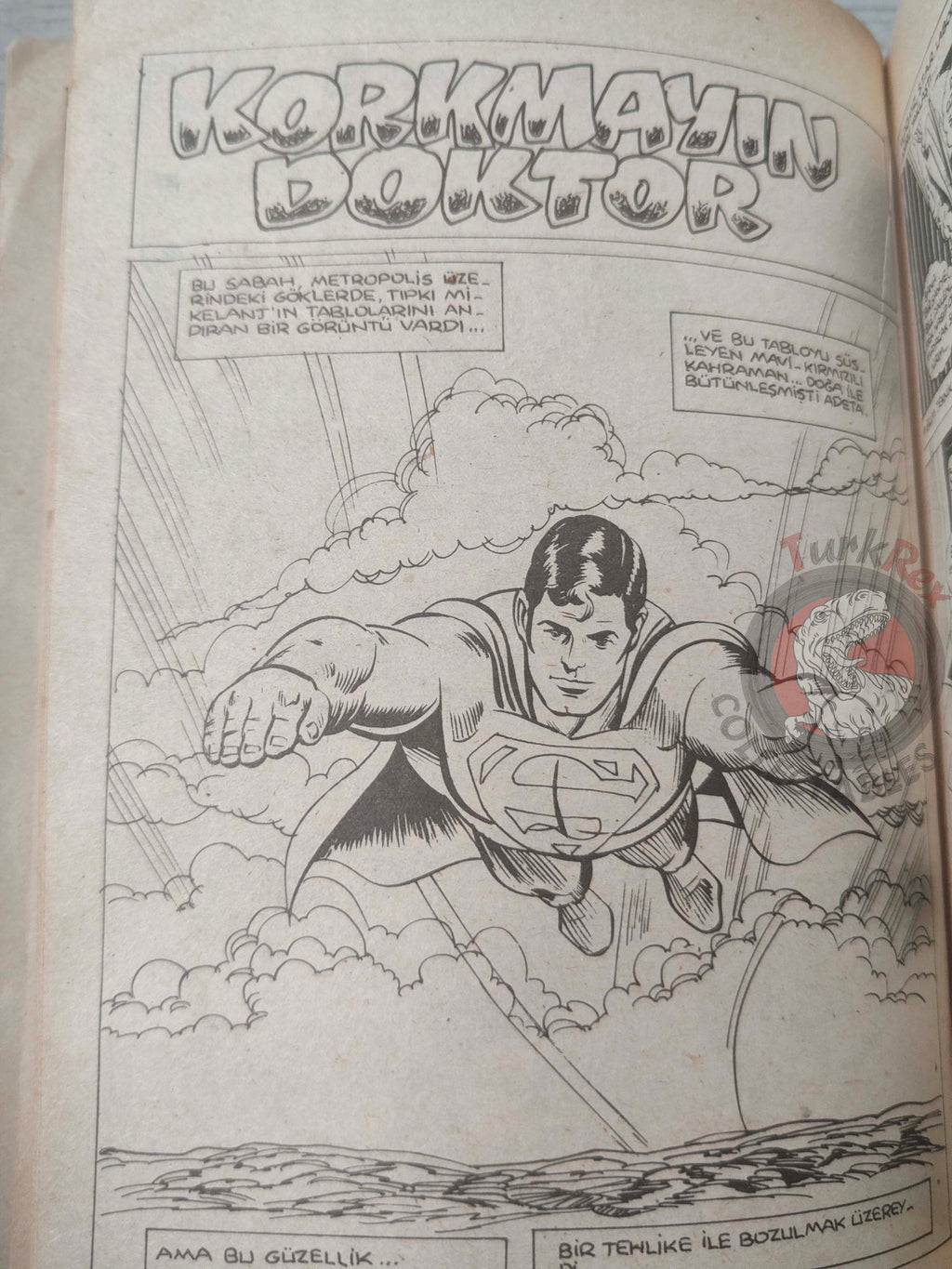 Superman Vol #33 1992 Turkish Comic Turkey The Man of Steel #11 Lois Lane Batgirl