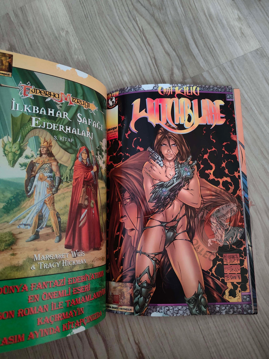 Witchblade Vol #2 1999 Turkish Comic Turkey #4 #5 #6