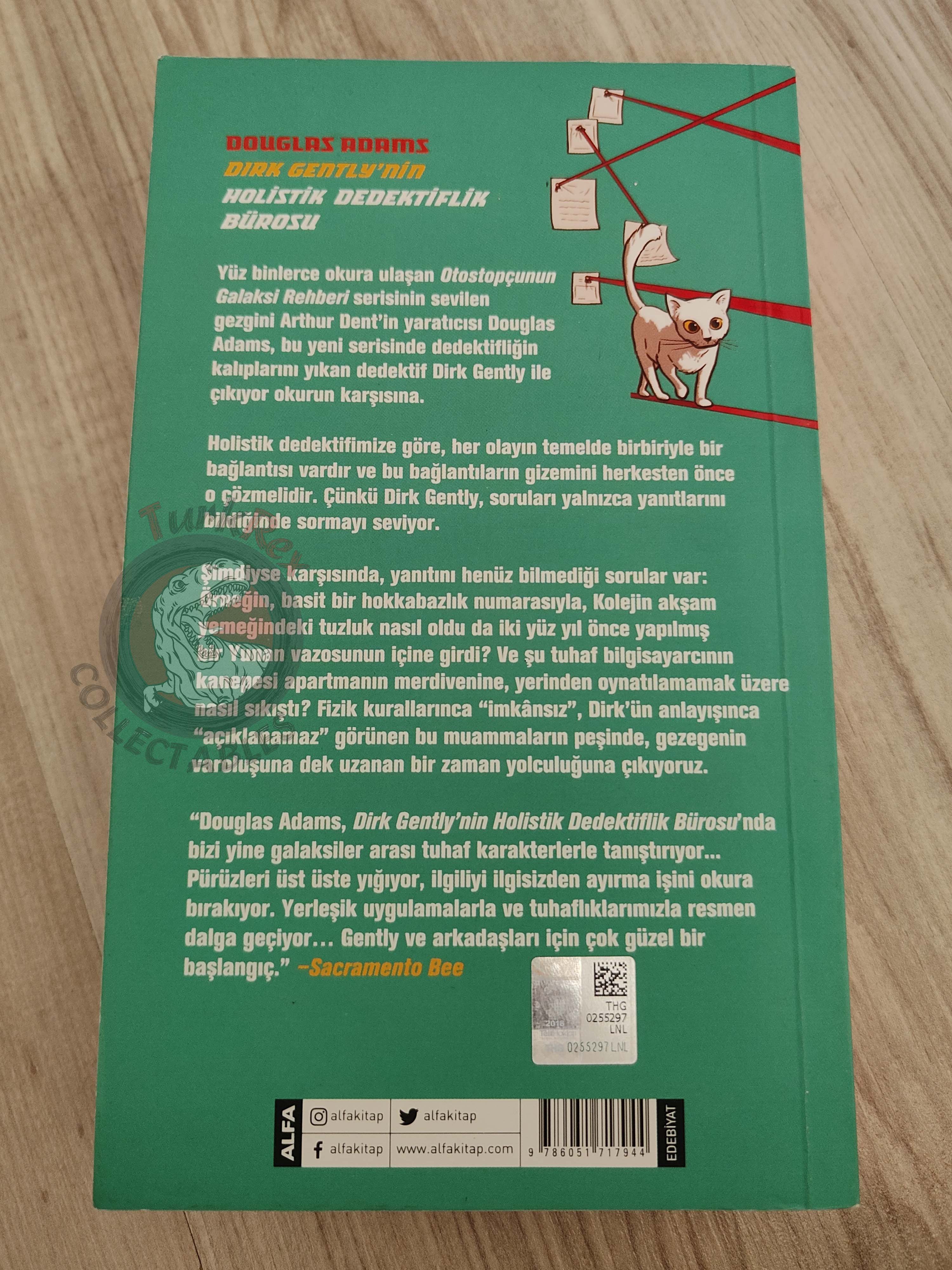 Douglas Adams – Dirk Gently’s Holistic Detective Agency 2018 Turkish Book Turkey