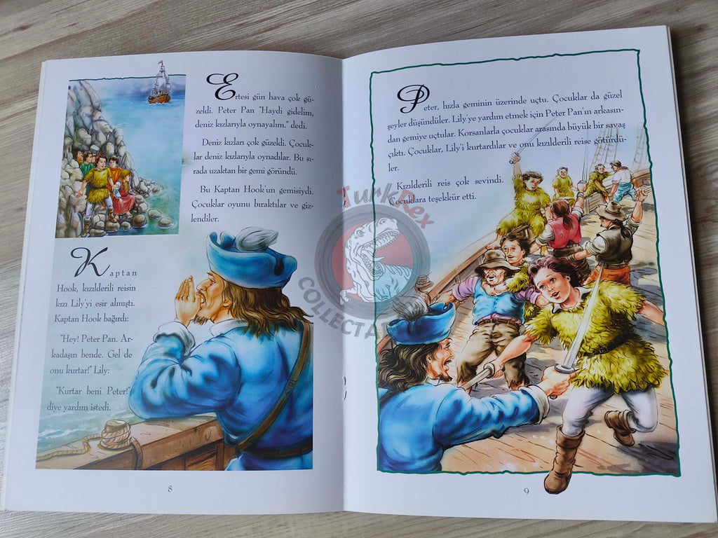 J. M. Barrie – Peter Pan 2007 Turkish Book Turkey Illustrated