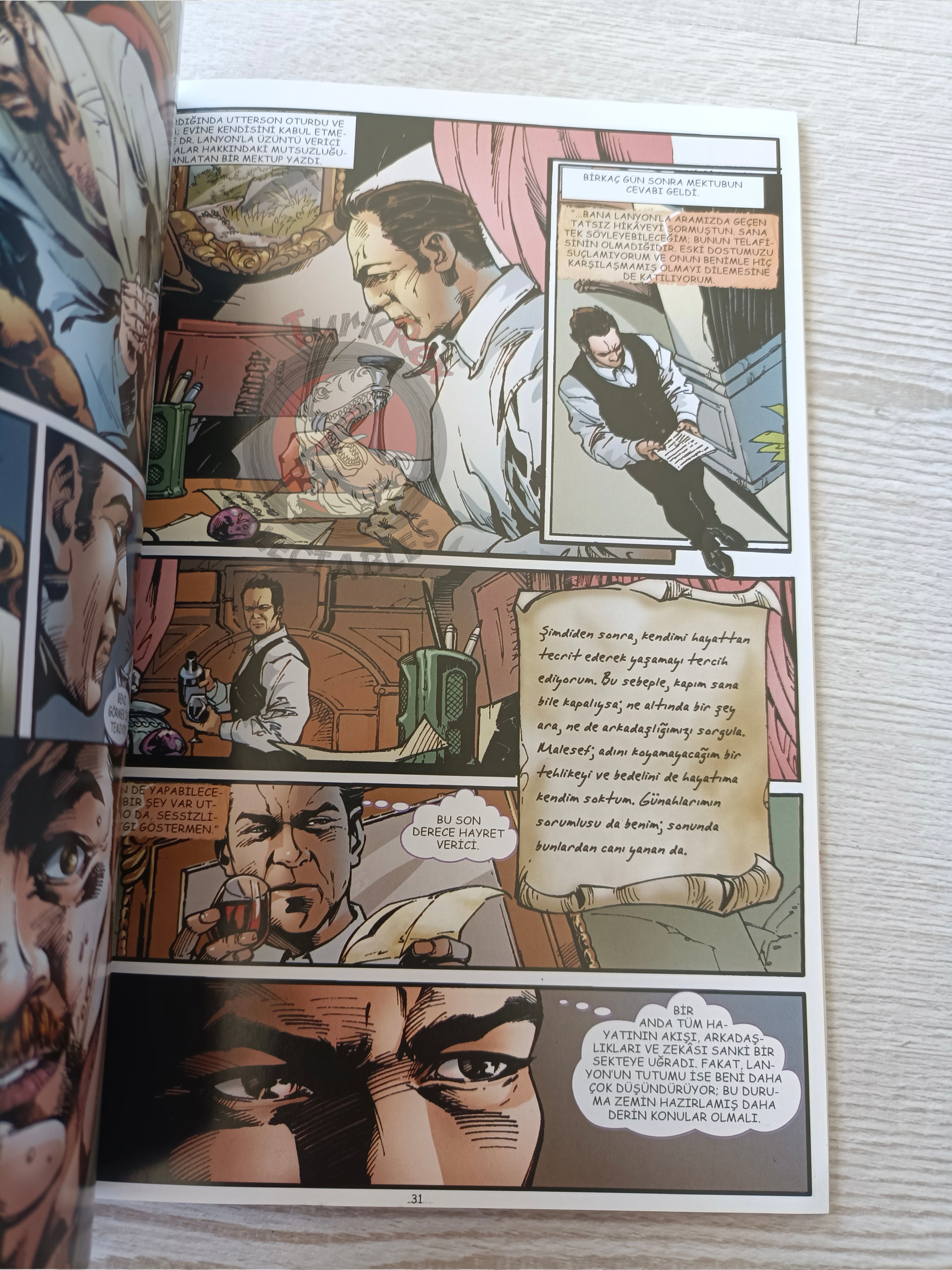 Dr Jekyll and Mr Hyde – Stevenson Turkish Comic Turkey Campfire Classics