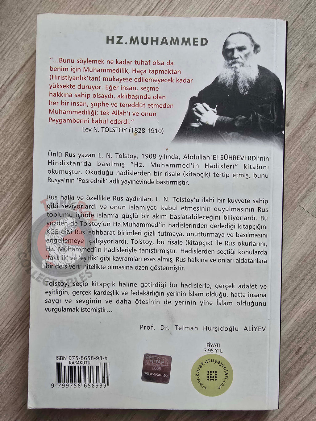 Leo Tolstoy – The Sayings of Muhammad 2007 Turkish Book Turkey