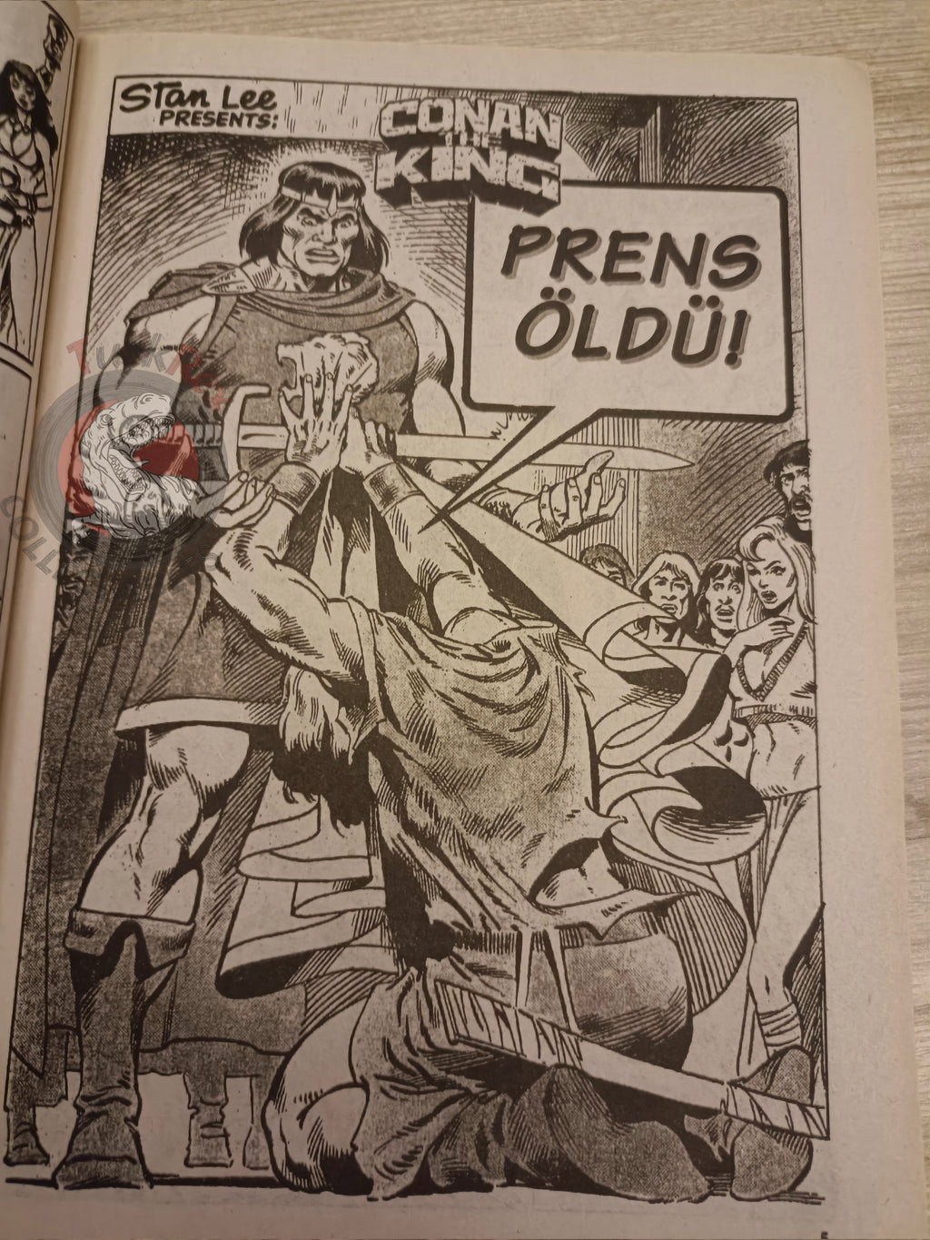 Kral Conan #31 King Conan #20 #21 Turkish Comic Turkey SSOC #99 Prince Conn