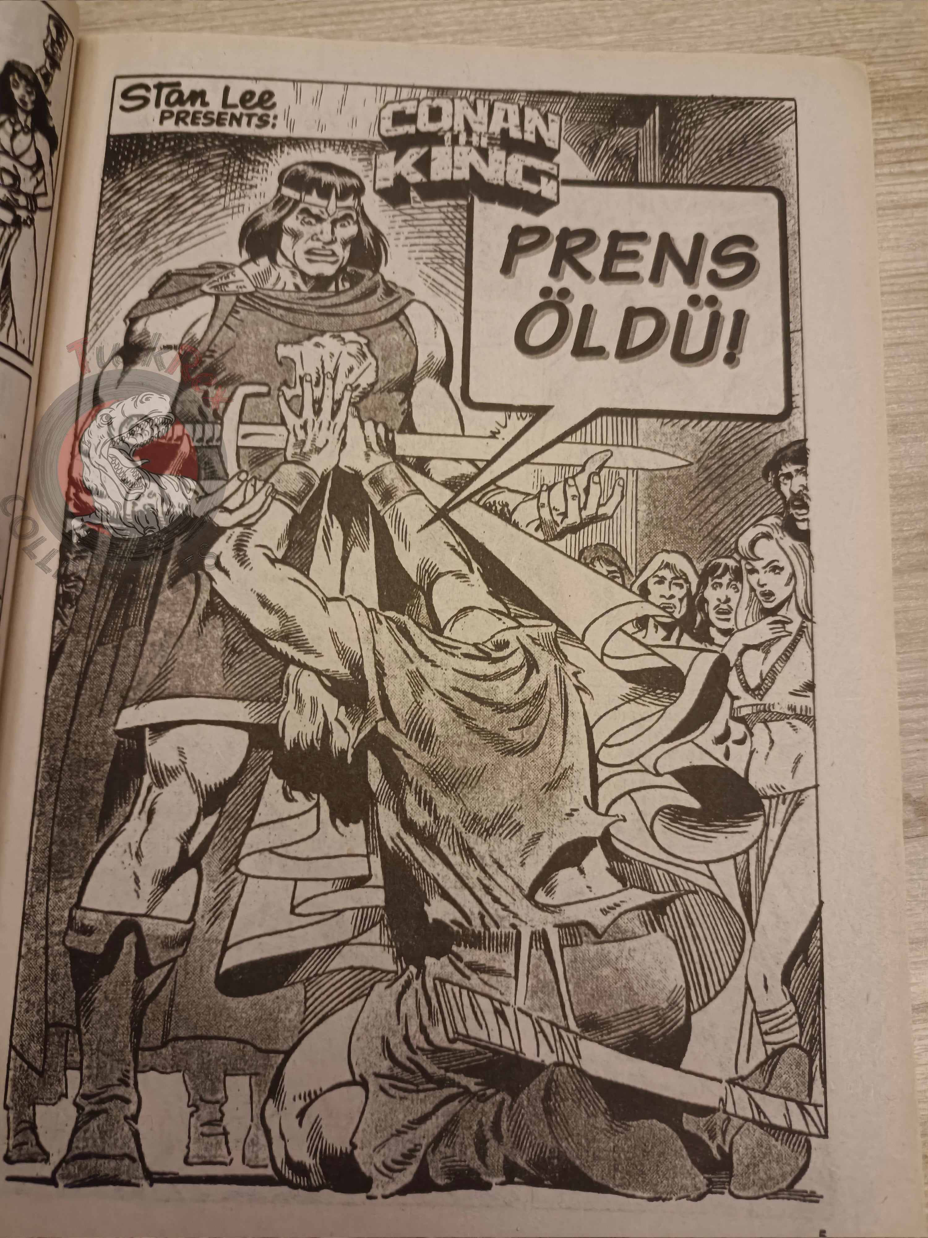 Kral Conan #31 King Conan #20 #21 Turkish Comic Turkey SSOC #99 Prince Conn