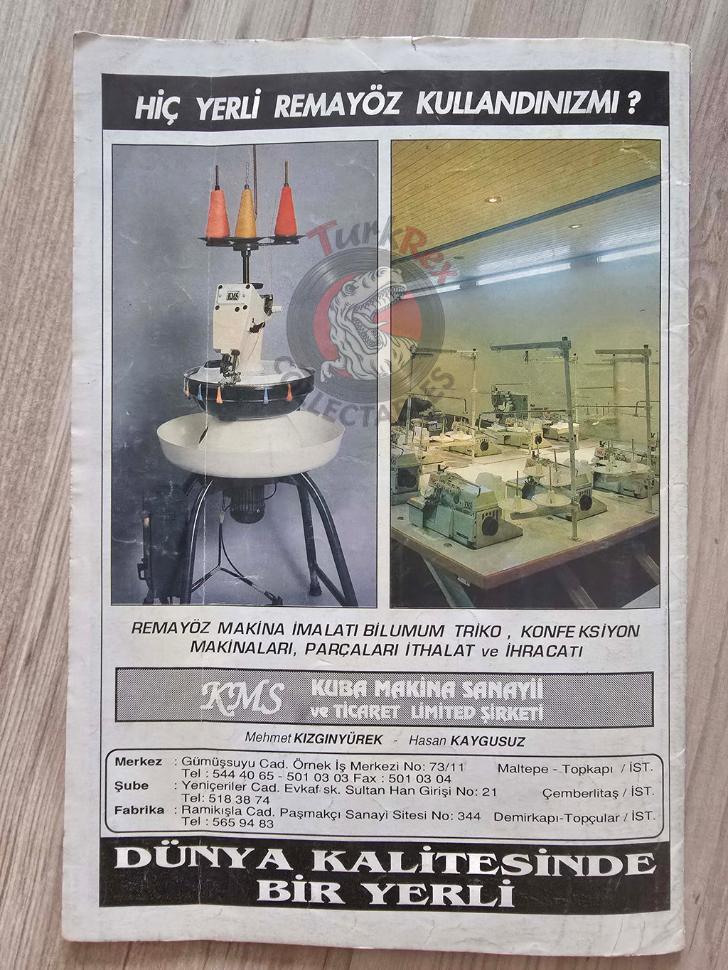 Cuma 1993 Israel Kiss Gene Simmons Turkish Magazine Turkey Middle East Jordan Jewish Jews