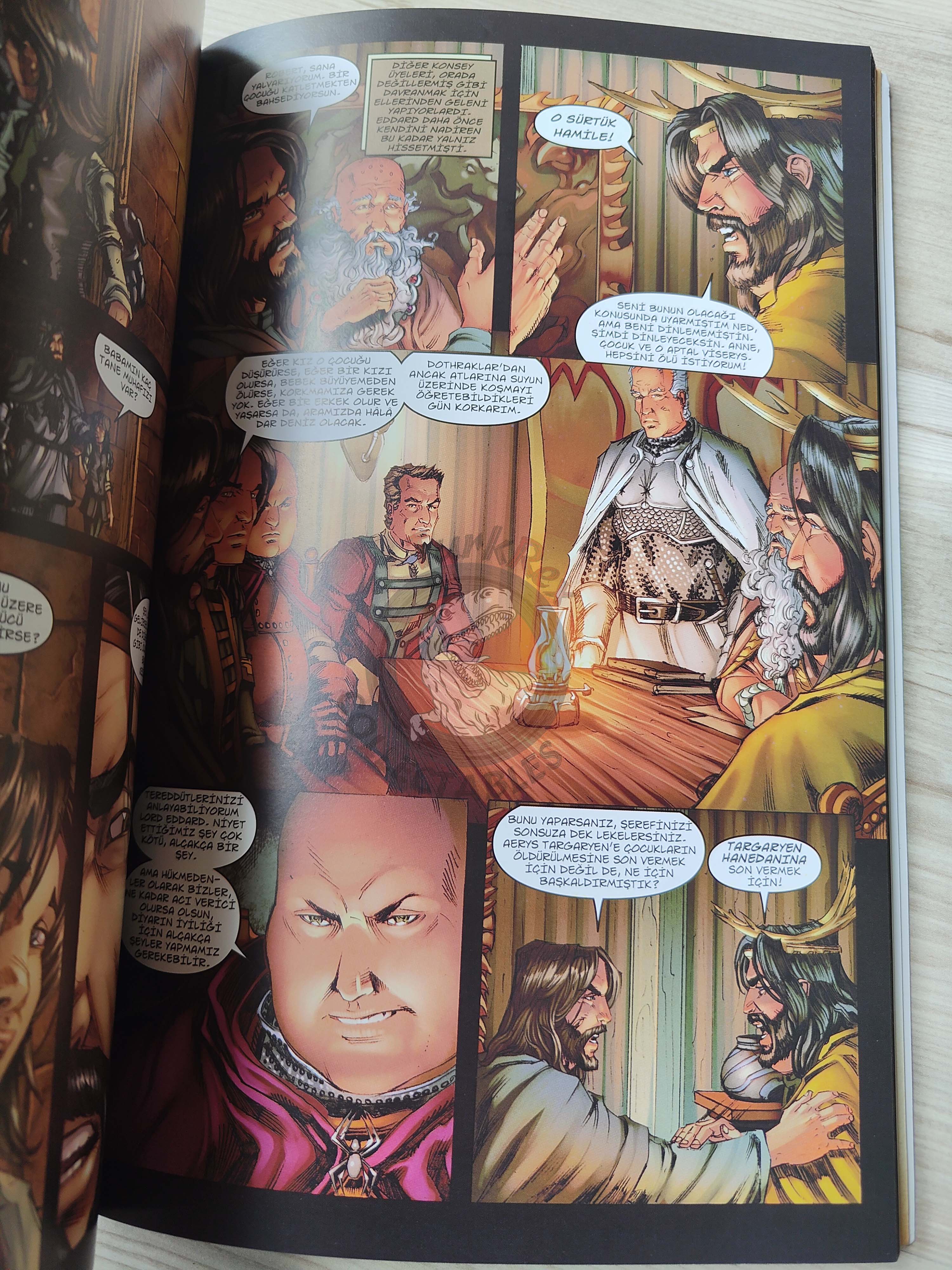A Game of Thrones: The Graphic Novel: Volume Two 2 Turkish Comic Turkey 2013