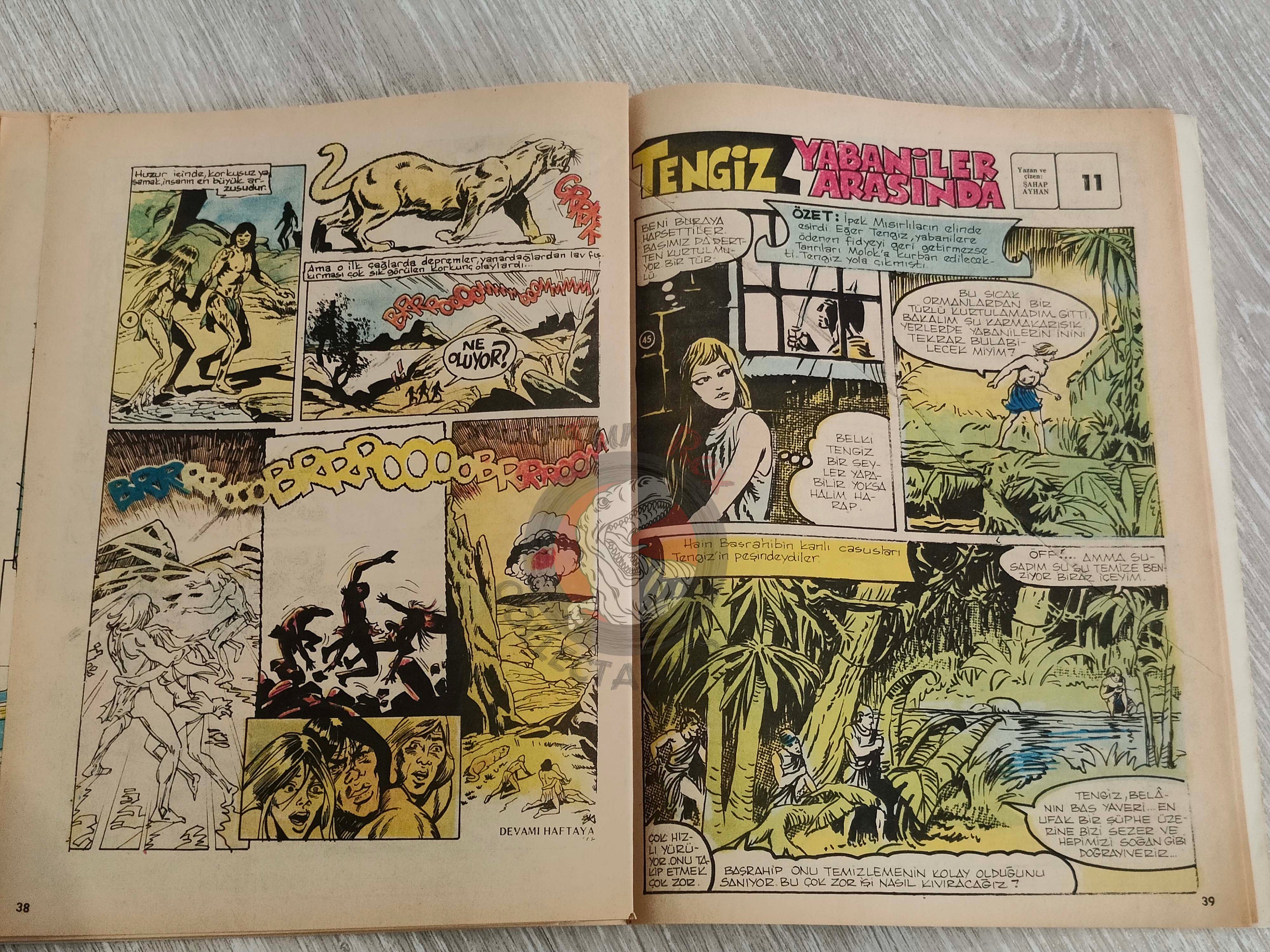 Tercüman Çocuk #41 1982 Turkish Comic Turkey Superman Star Wars #28 The Flintstones Tounga Larry Yuma