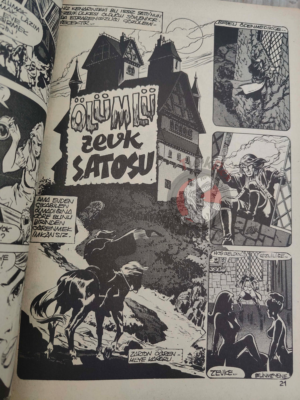 Korku March 1976 Turkish Comic Turkey Vampirella #39 Warren Creepy Eerie