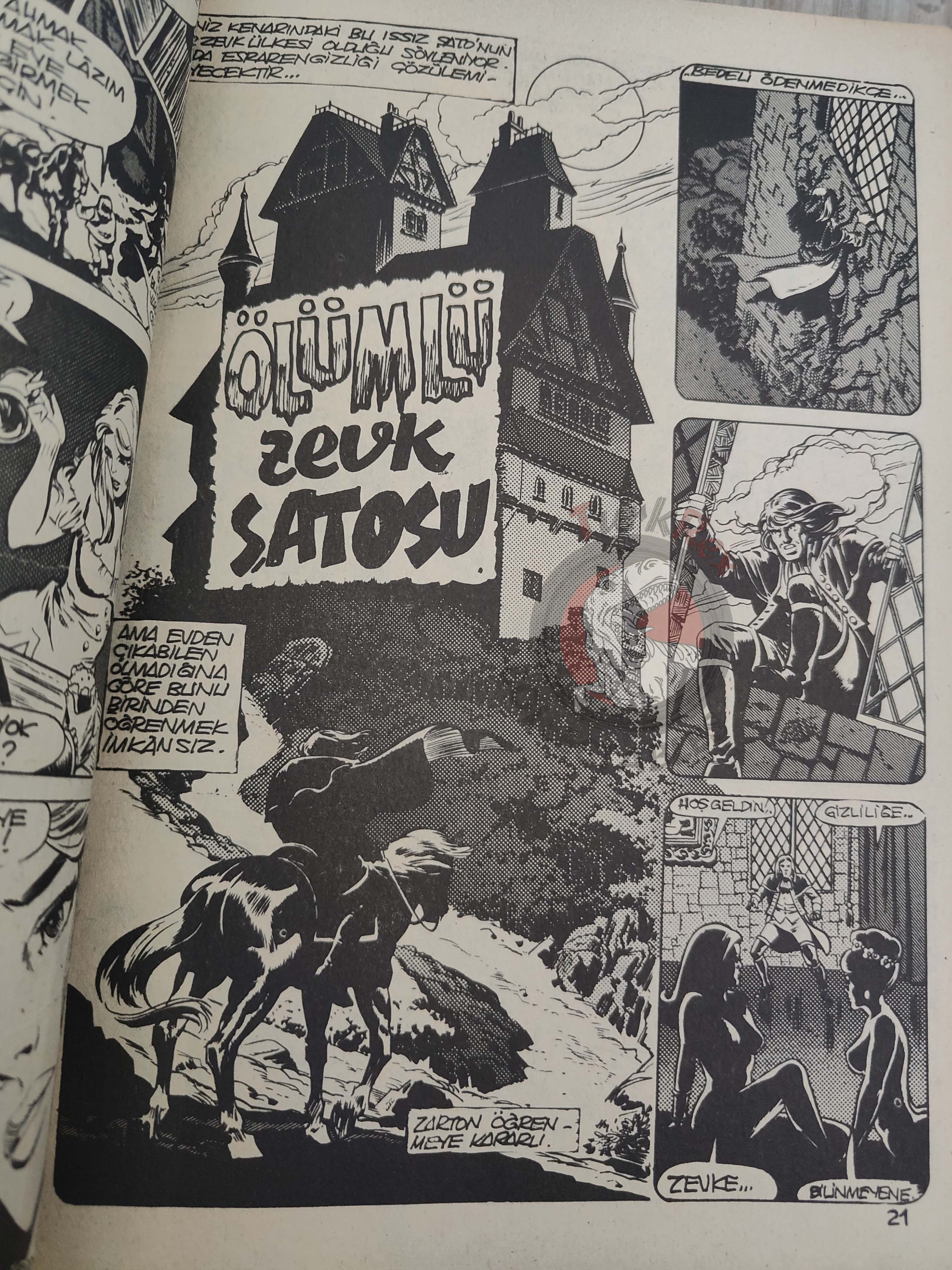 Korku March 1976 Turkish Comic Turkey Vampirella #39 Warren Creepy Eerie