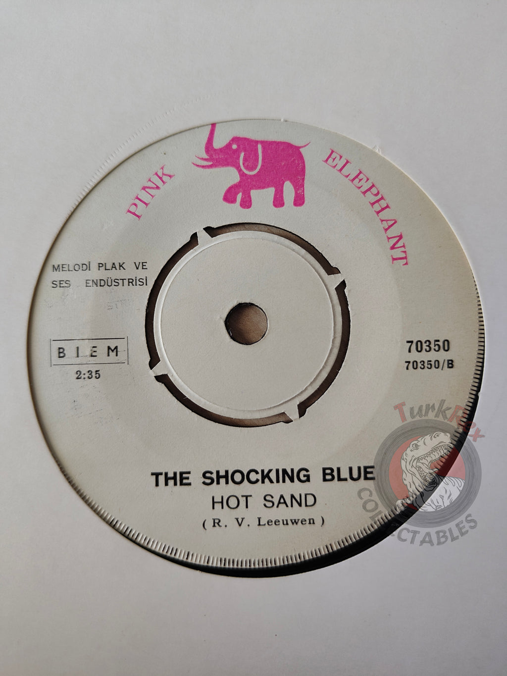 Shocking Blue – Venus / Hot Sand 7" Turkish Pressing Vinyl Turkey Edition 3